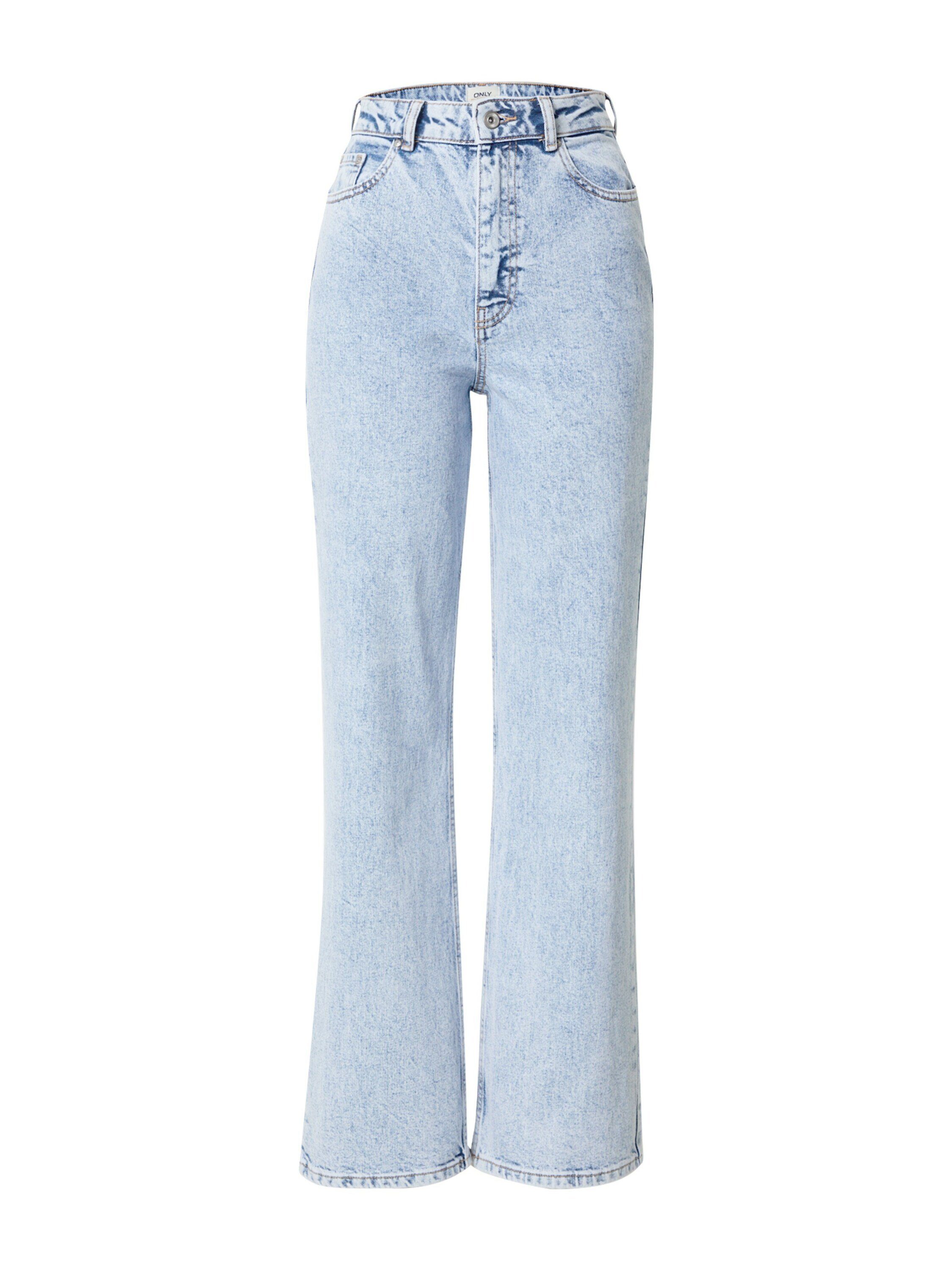 ONLY Weite Jeans Camille (1-tlg) Plain/ohne Details, Weiteres Detail