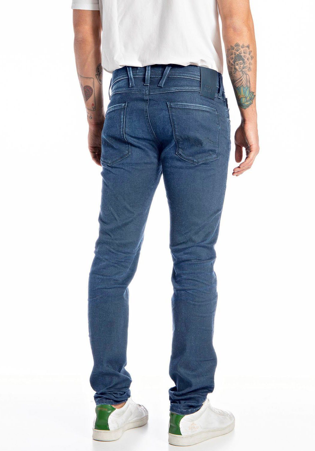 Slim-fit-Jeans medium ANBASS blue Replay