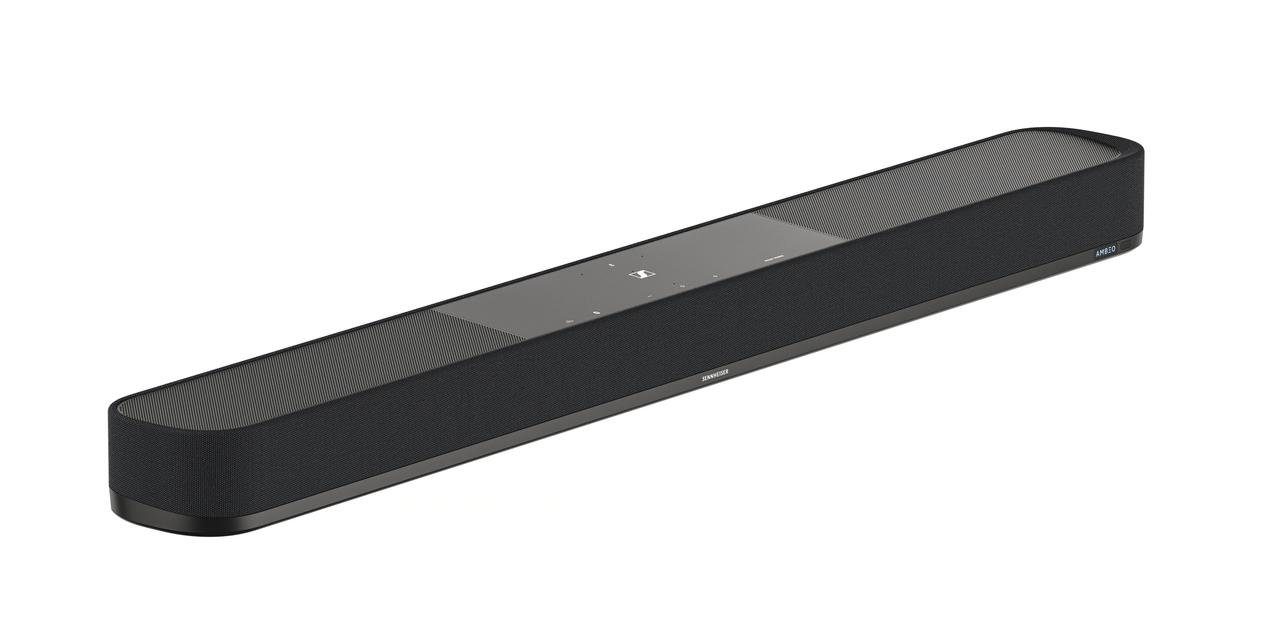 Sennheiser AMBEO Soundbar Plus Soundbar (Bluetooth, WLAN, Das gesamte Spektrum immersiven Klangs in nur einem Gerät)