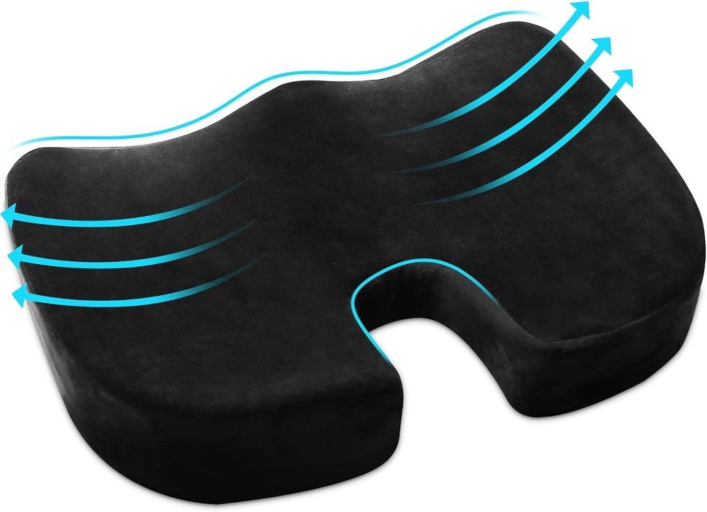 Arova Steißbeinkissen Steißbein Orthopädisches Memory-Sitzkissen für Auto, günstig online kaufen