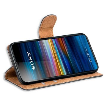 CoolGadget Handyhülle Book Case Handy Tasche für Sony Xperia 1 6,5 Zoll, Hülle Klapphülle Flip Cover für Sony 1 Schutzhülle stoßfest