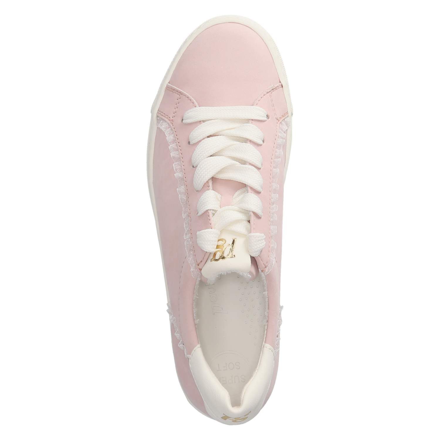 Paul Green Paul Green 5561-009 Damen Rauleder pink Schnürschuh