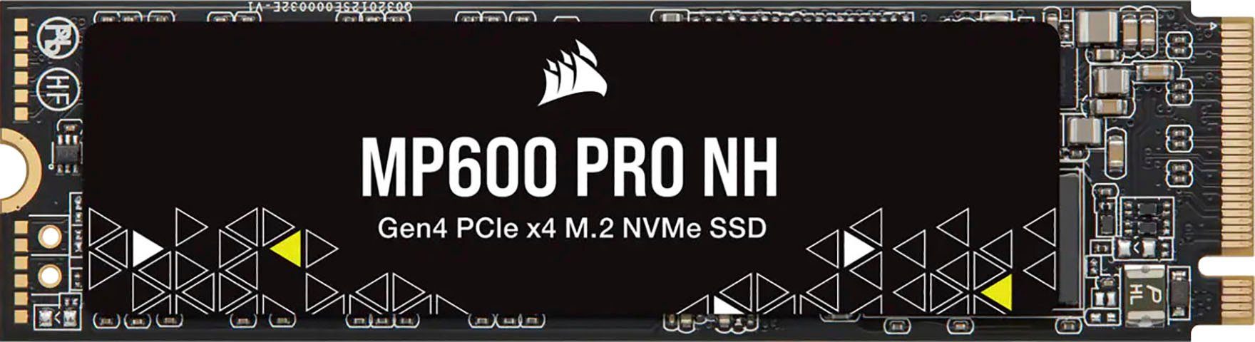 Corsair MP600Pro NH M.2 2TB PCIe NVME interne SSD (2 TB) 7000 MB/S Lesegeschwindigkeit, 5700 MB/S Schreibgeschwindigkeit