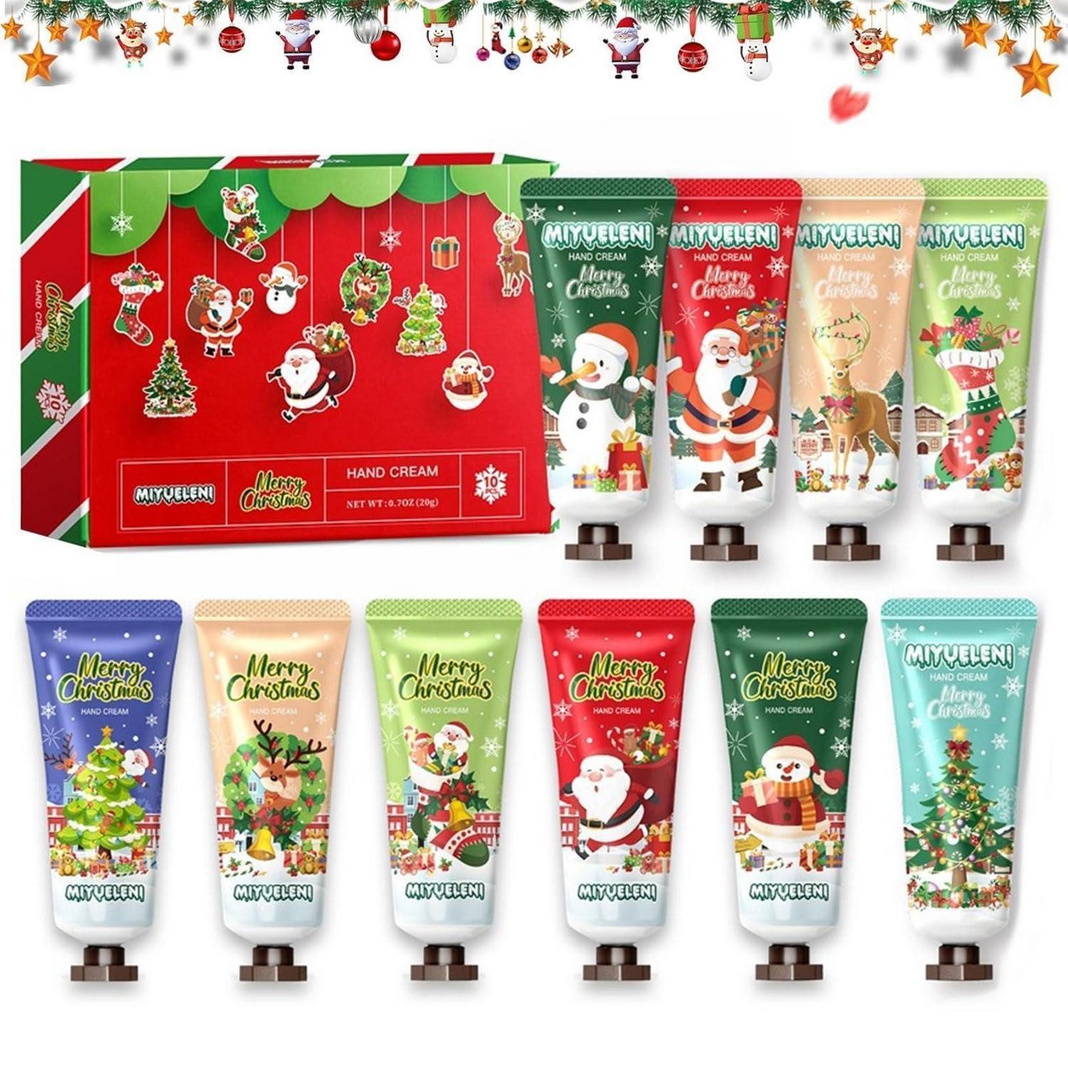 LuxusKollektion Handcreme Handcreme Mini Set 10er Pack