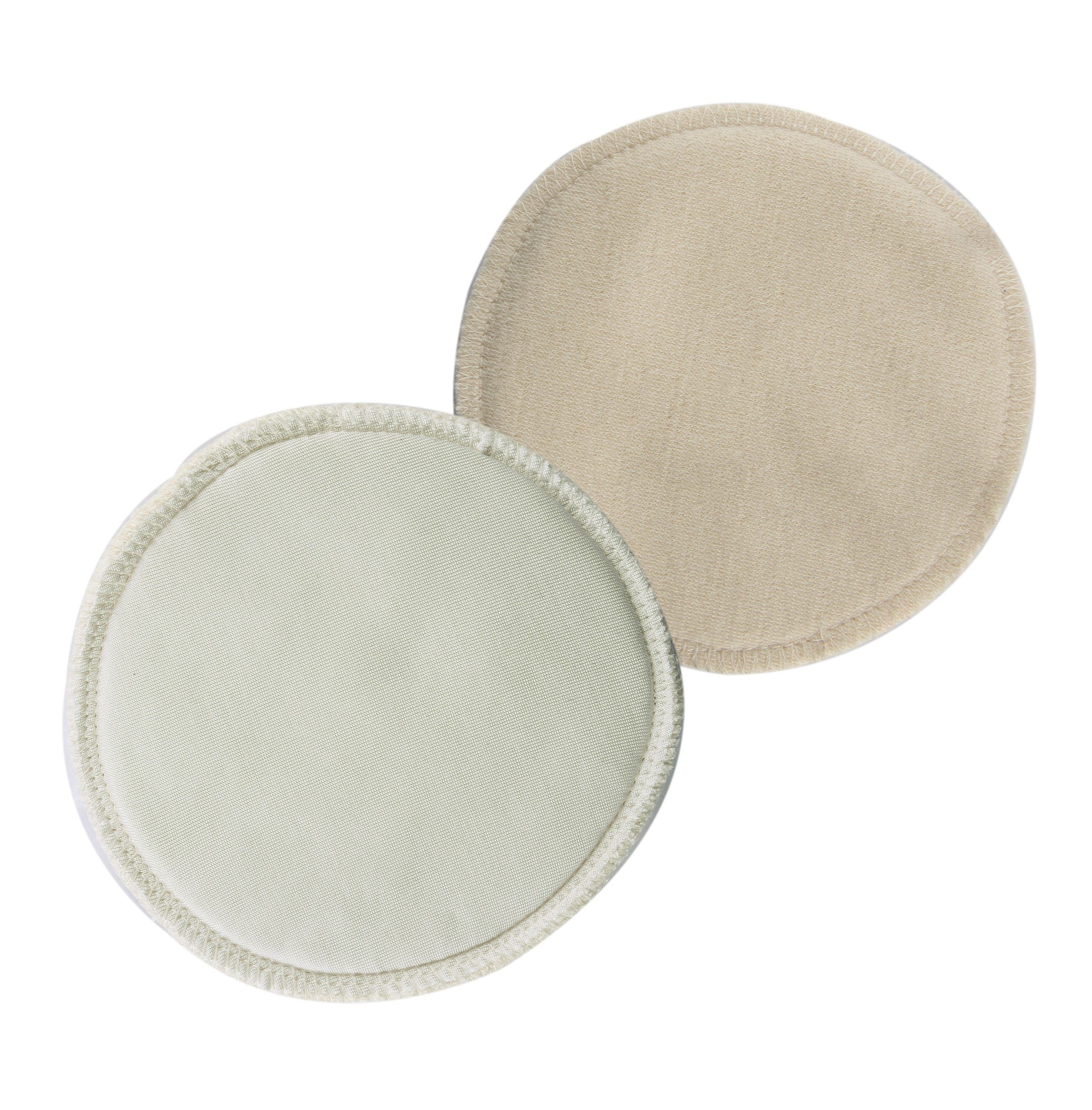 Popolini BH-Stilleinlagen Discreet Wolle & Seide 12,5 cm 1 Paar, 1-St.