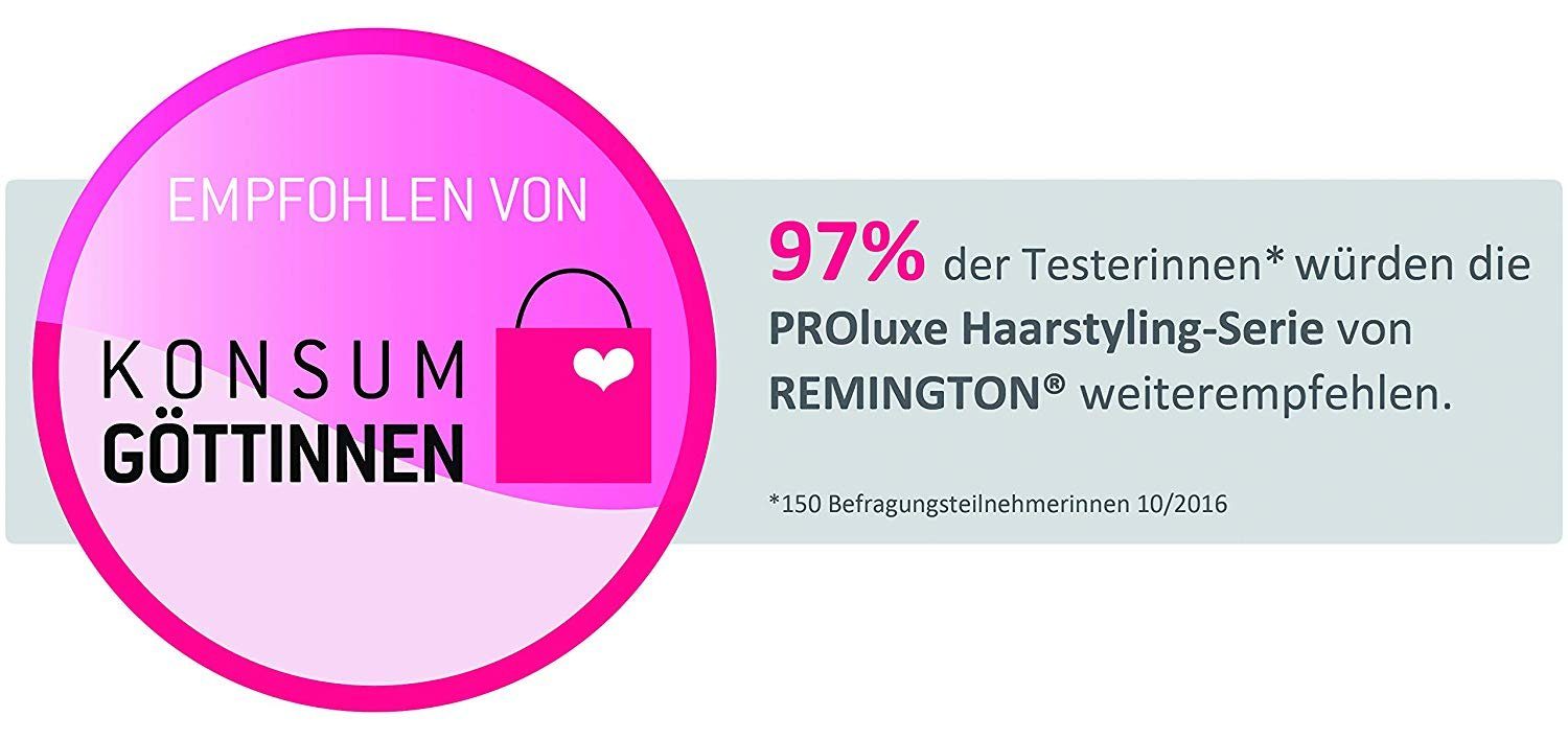 Remington Lockenstab CI91X1 PROluxe OPTIheat-Technologie Keramikbeschichtung
