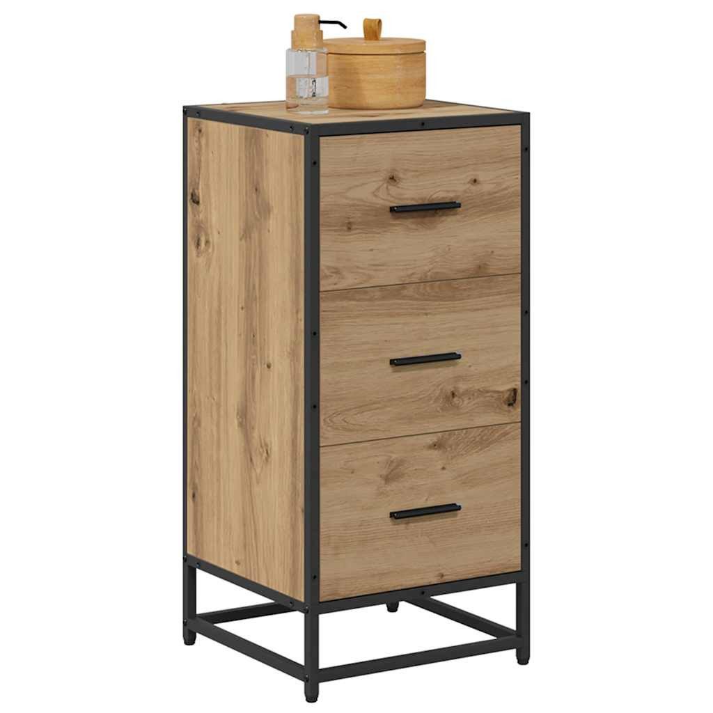 vidaXL Sideboard Sideboard Artisan-Eiche 35,5 x 35 x 76 cm Holzwerkstoff (1 günstig online kaufen