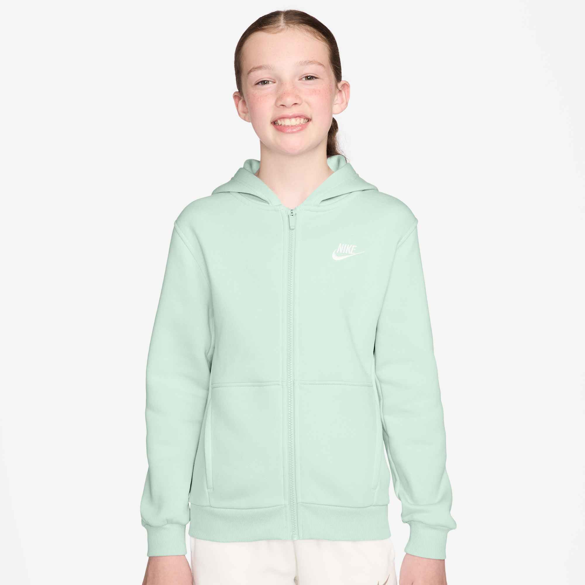 Nike Sportswear Kapuzensweatjacke K NSW CLUB FLC HD FZ LS LBR Für Kinder und Jugendliche