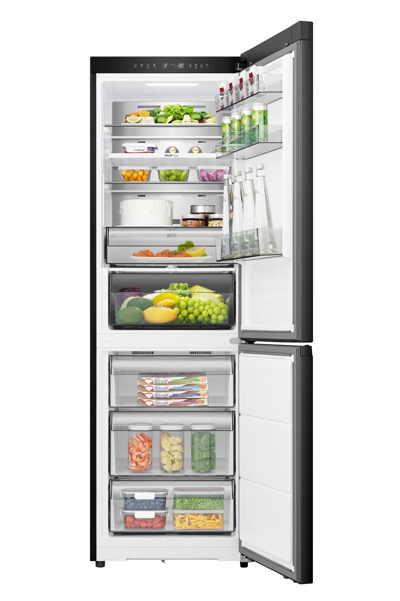 Hisense Kühl-/Gefrierkombination RB3K330SAFC, 185,6 cm hoch, 59,5 cm breit, Total NoFrost