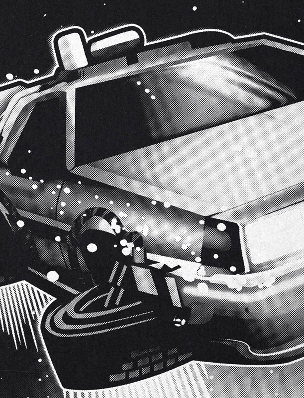style3 T-Shirt I want to believe zeitreise 80er McFly delorean zurück in di günstig online kaufen