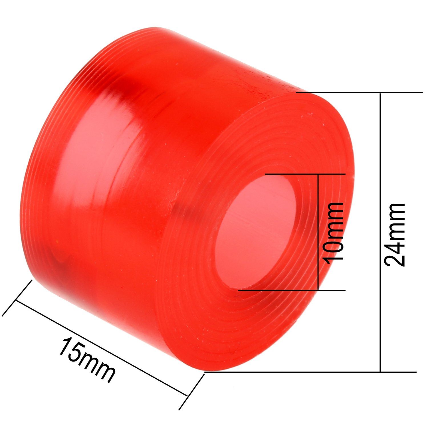 FunTomia Skateboard Skateboard Lenkgummis 85A (Bushings) für zwei Achsen
