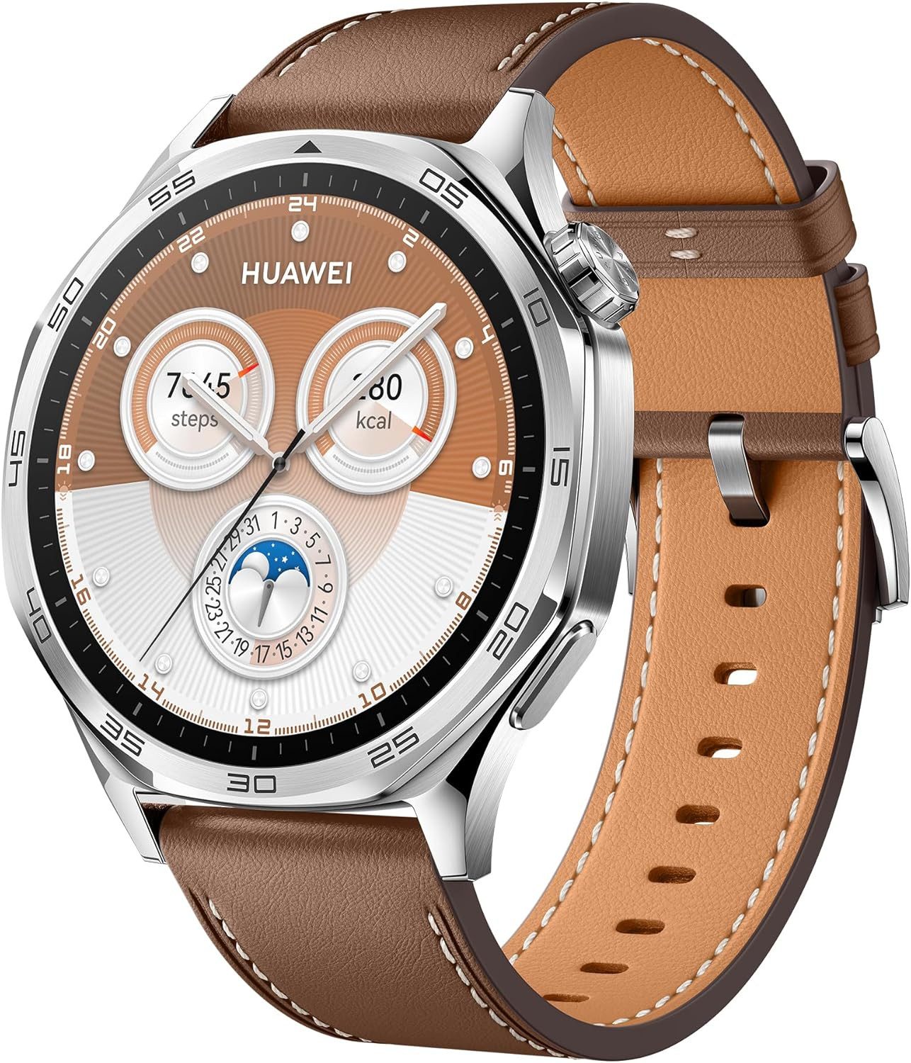 Huawei Bis zu 14 Tage Akkulaufzeit Herren's Robust; Fitness Tracker AMOLED Smartwatch (3,6 cm/1,47 Zoll, Android iOS), Herren Fitness-Tracker mit GPS, 14 Tage Akku iOS Android