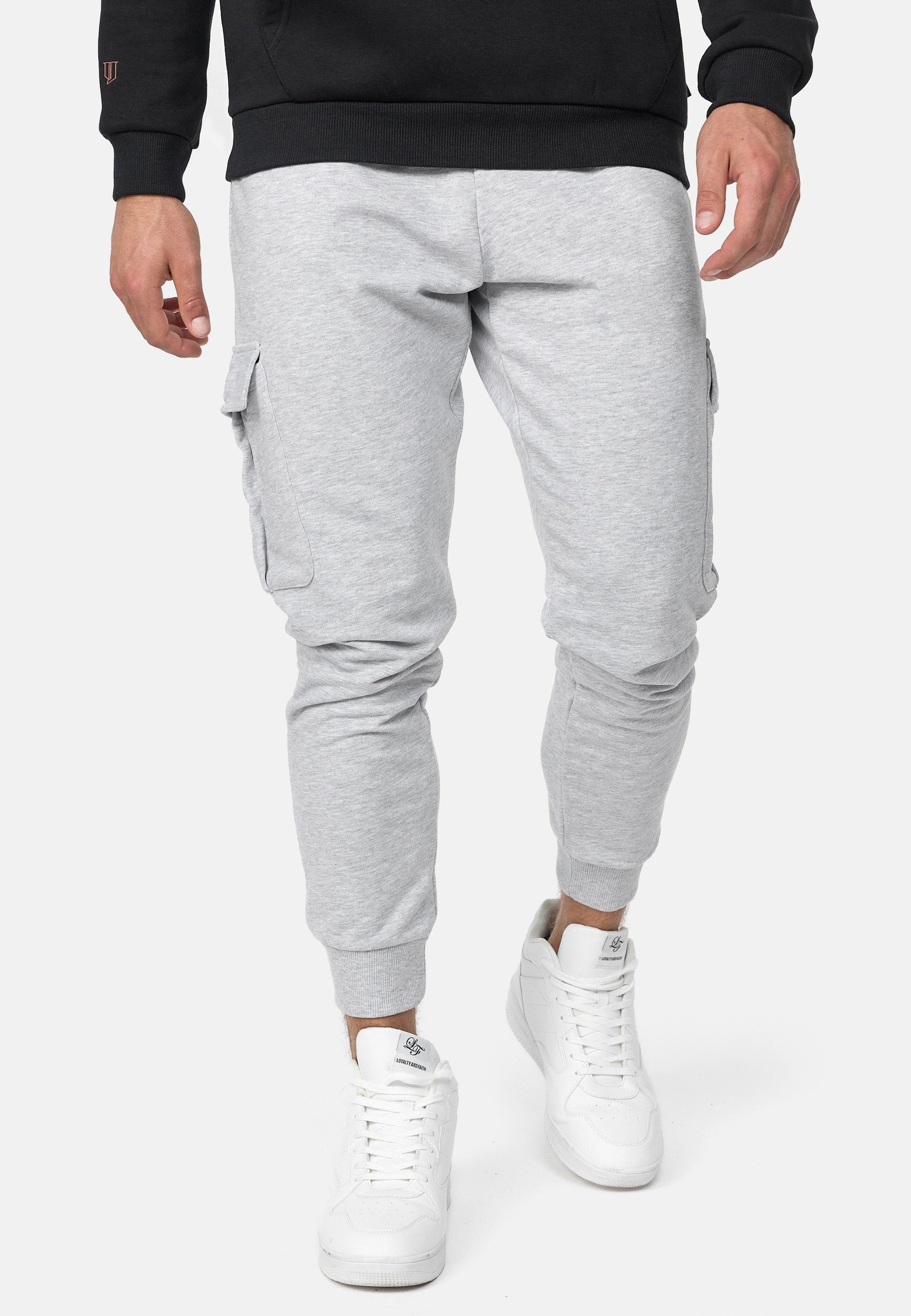 Indicode Jogger Pants Bendner Lt Grey Mix