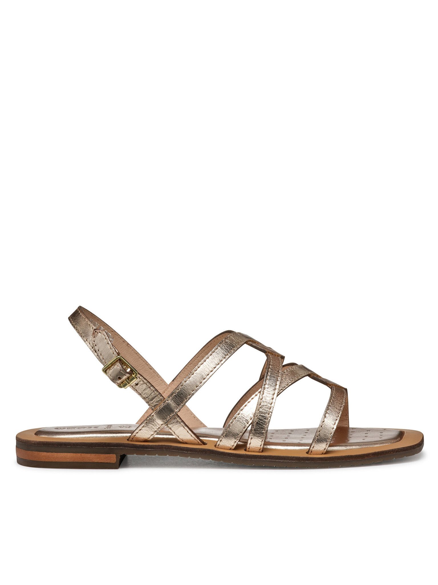 Geox Geox Damen Сандалии GEOX-D55YFA-000N6 C2012 Gold Sandale