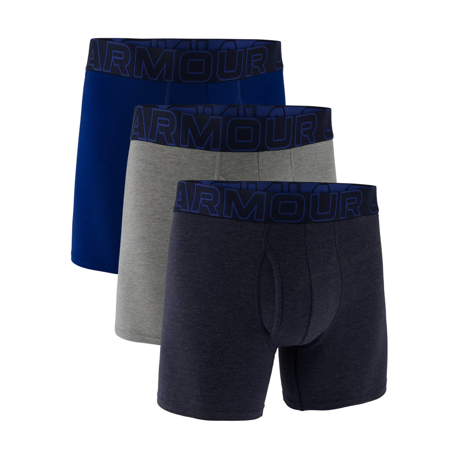 Boxershorts Under Armour Herren Boxershorts COTTON-SOLID 16 cm 3 Pack UUSHJ093