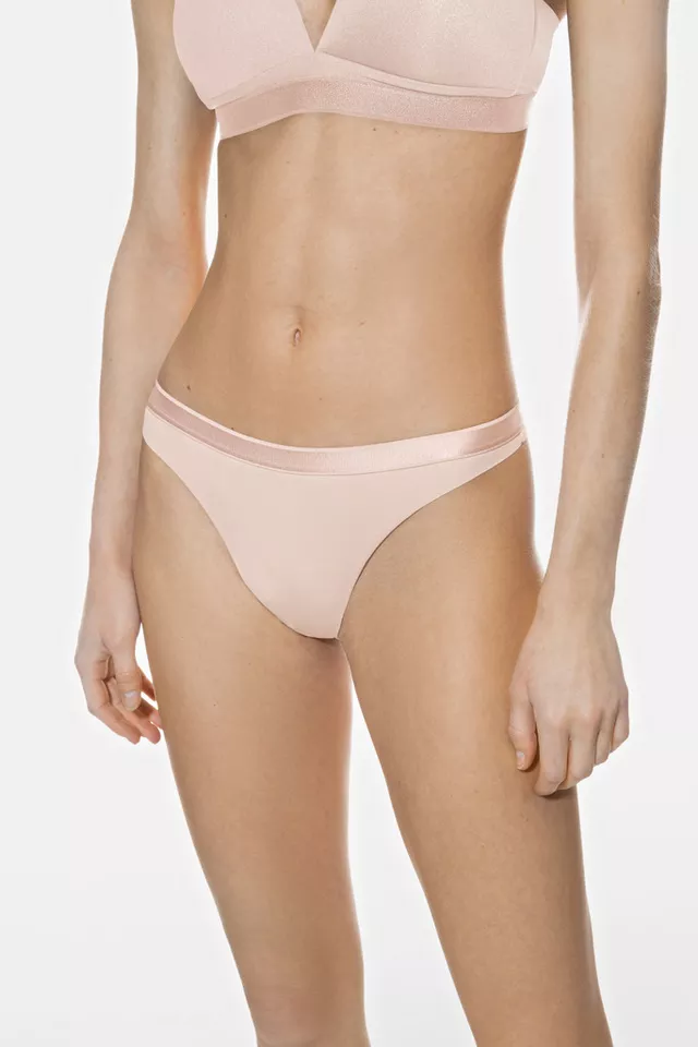 mey Brasilslip Mey Damen Brasil Serie Poetry Stellar Uni (1-St., 1) Dessous-Slip, seidiger Glanz, Single Jersey, hautfreundlich