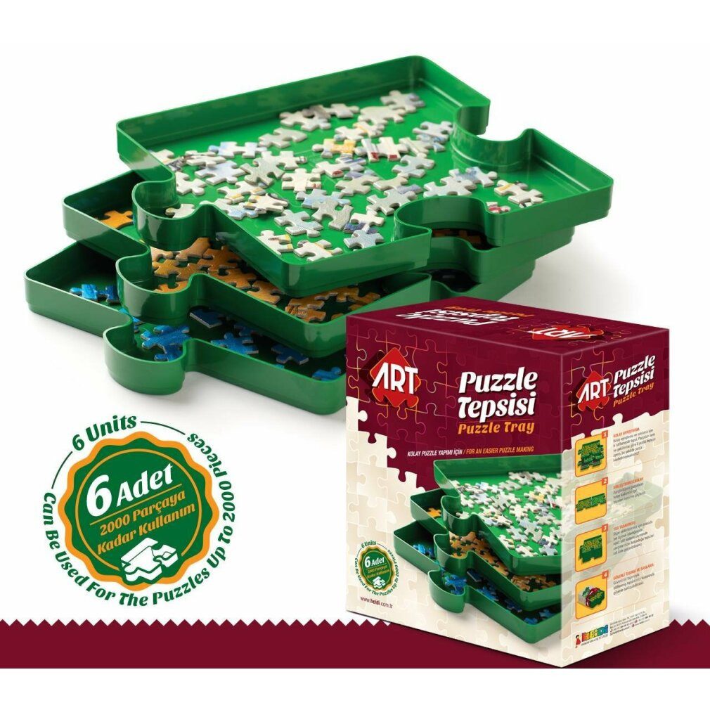 ART PUZZLE Puzzle Puzzlesortierer, Puzzleteile