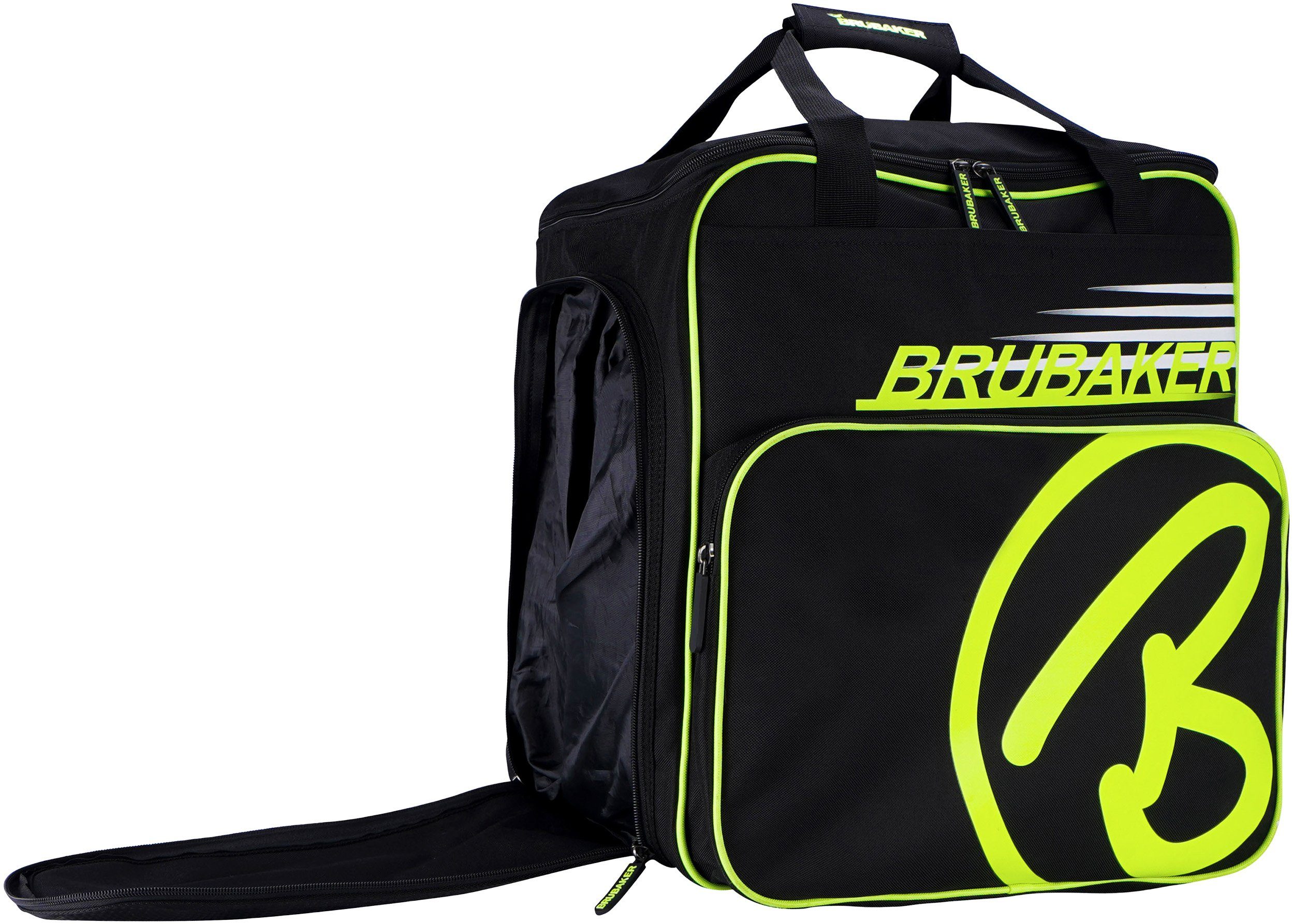 BRUBAKER Sporttasche Carver Champion Kombi Set (2-tlg., reißfest und nässeabweisend), Skisack und Skischuhtasche für 1 Paar Ski