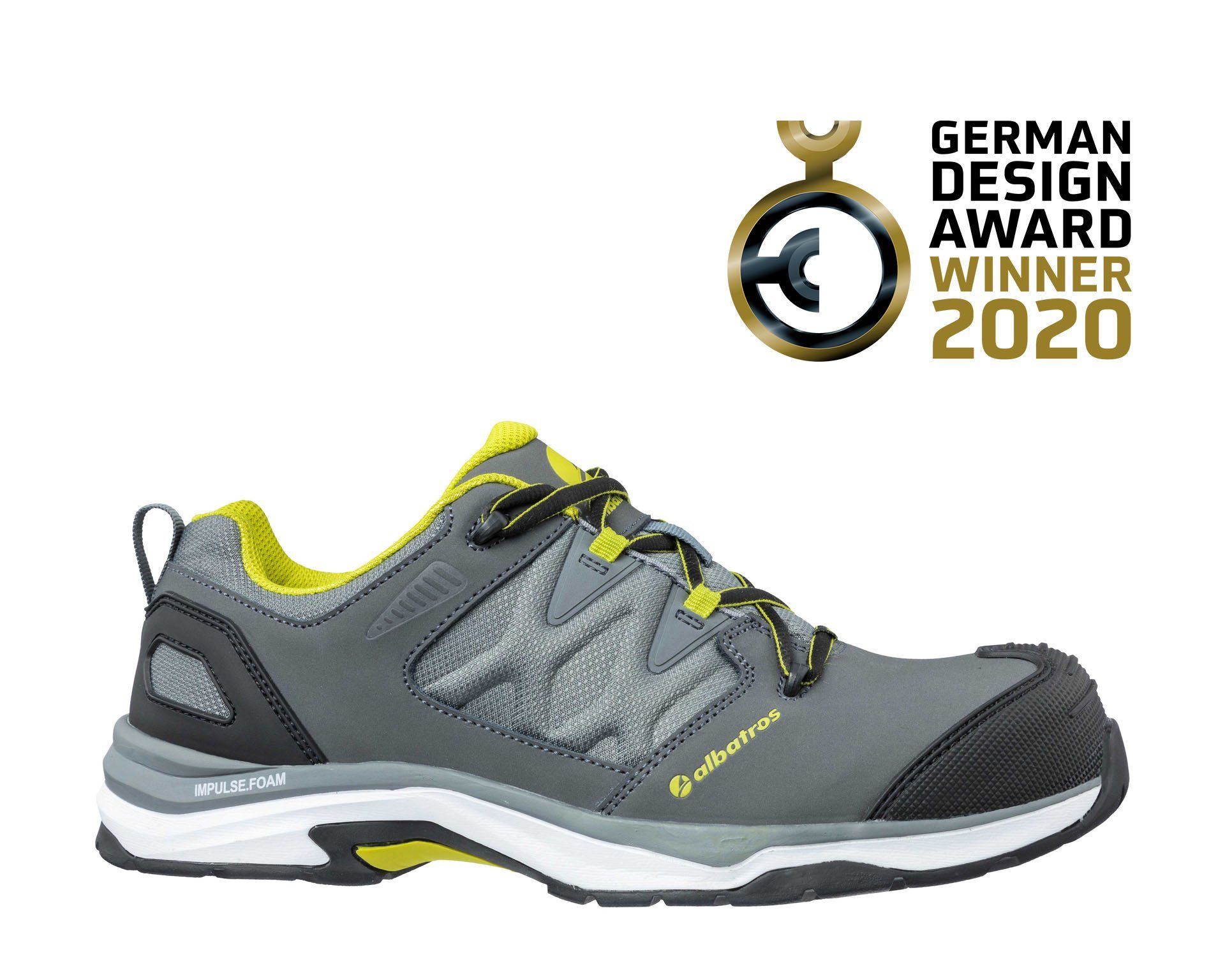 Albatros ULTRATRAIL LOW Arbeitsschuh S3, ESD, Fiberglaskappe, Unisex, Durchtrittschutz, rutschhemmend