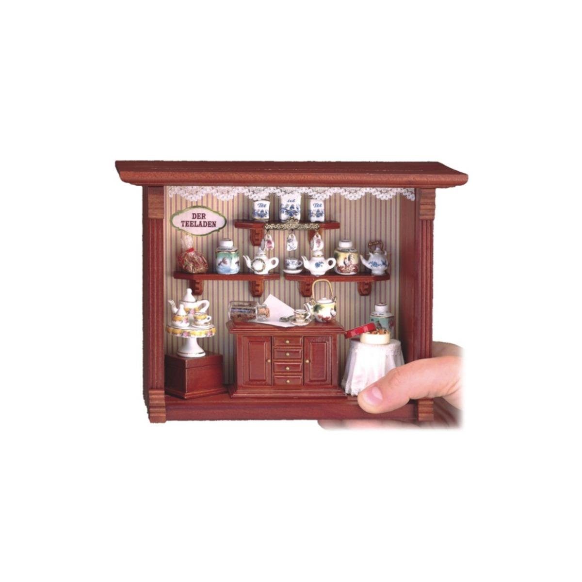 Reutter Porzellan Rahmen 001.700/9 - Wandbild Teeladen, Miniatur | Einzelrahmen
