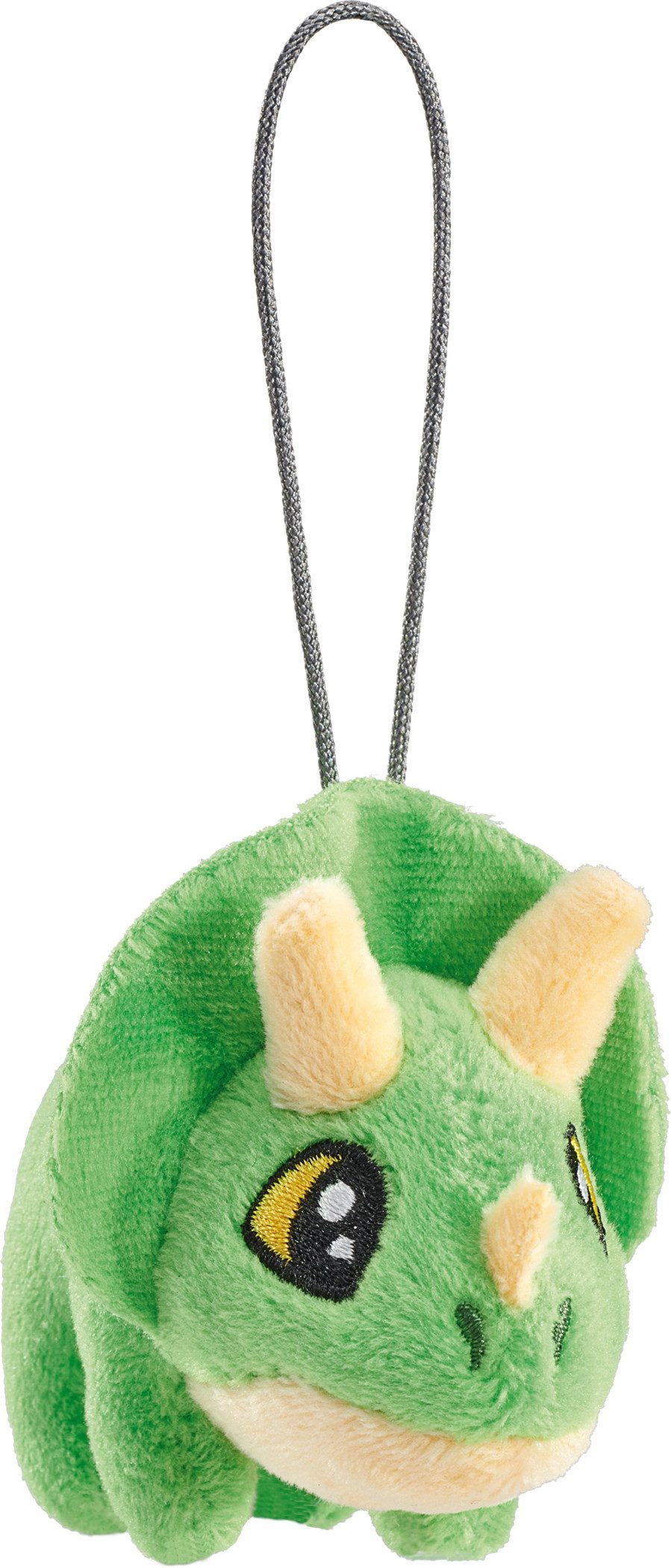 Schmidt Spiele Kuscheltier Plüsch Universal Jurassic World Triceratops Anhänger 9 cm 42869