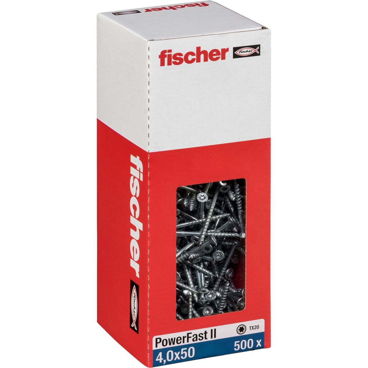 Fischer Befestigungsanker PowerFast II 4,0x50 SK TX TG blvz 500