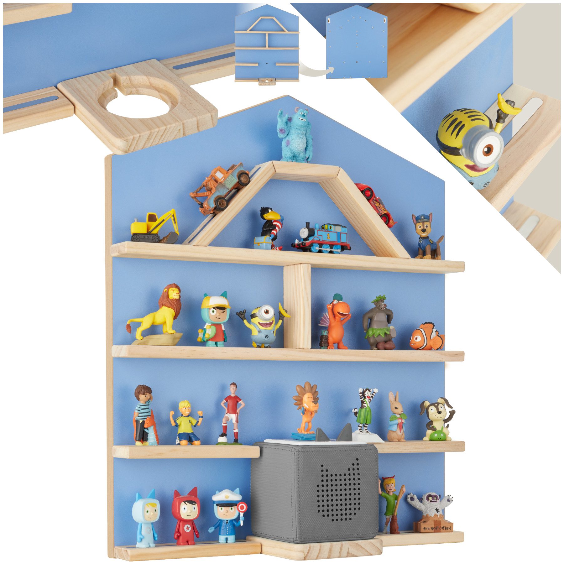 tectake Wandregal Hängeregal Mylittle Story für günstig online kaufen