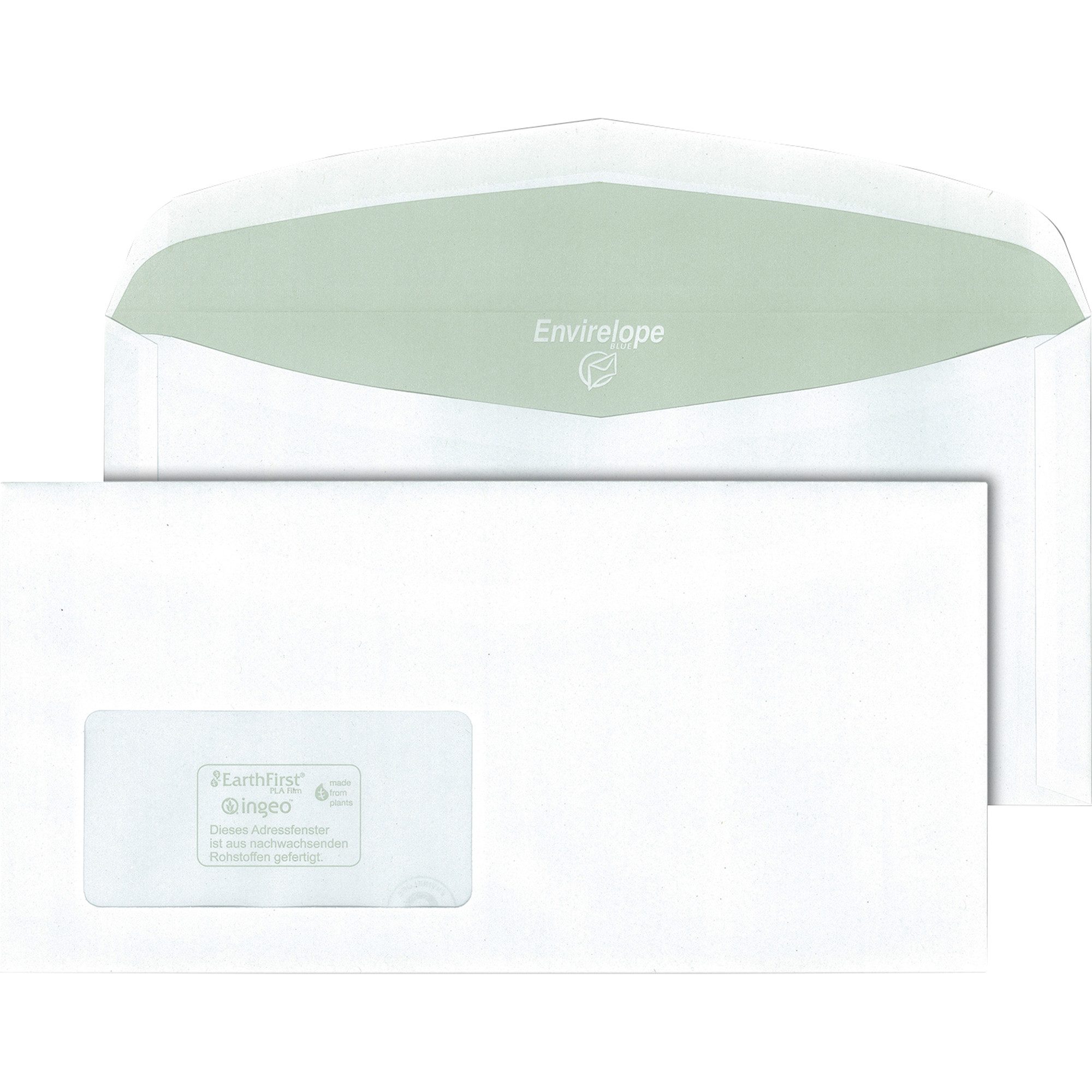mayer-network GmbH Briefumschlag Kuvertierhülle Envirelope 30005402 mit Fenster 229x114mm 1000 Stück