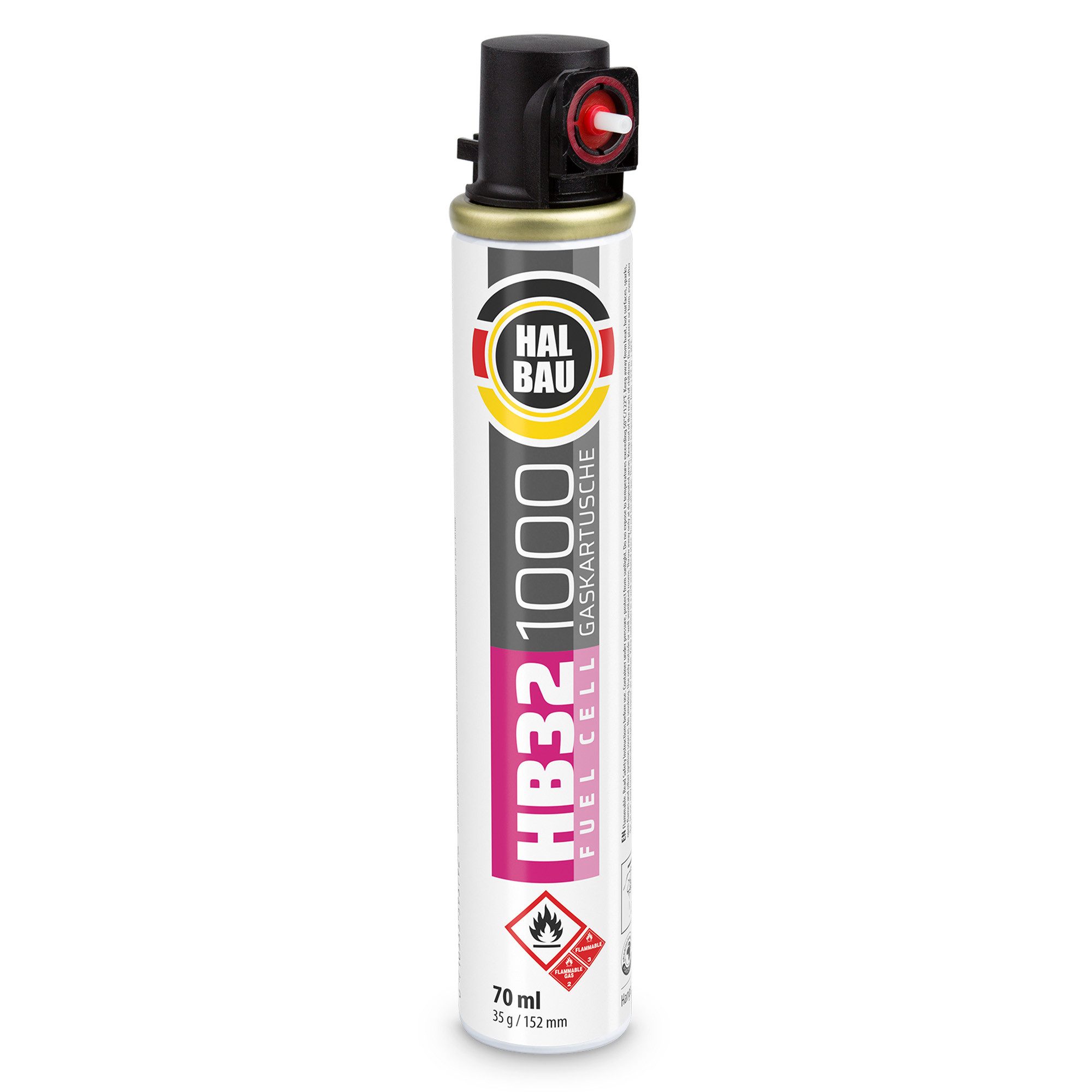 ConToo Nagel Gaskartusche HB32 x 2 St. + Betonnägel 25mm 2000 St HB42