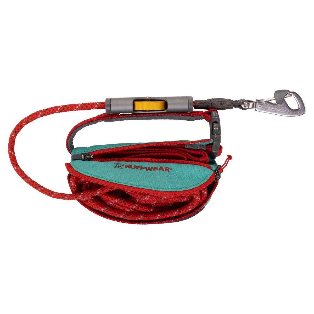 Ruffwear Schleppleine Hundeleine Hitch Hiker Leash Aurora Teal