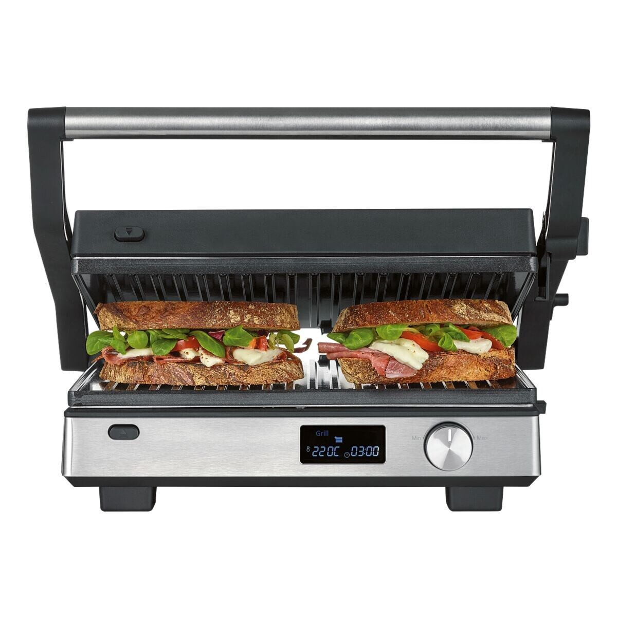 Severin Kontaktgrill KG 2380, 2000 W, 3-in-1 Multigrill, 2000 W