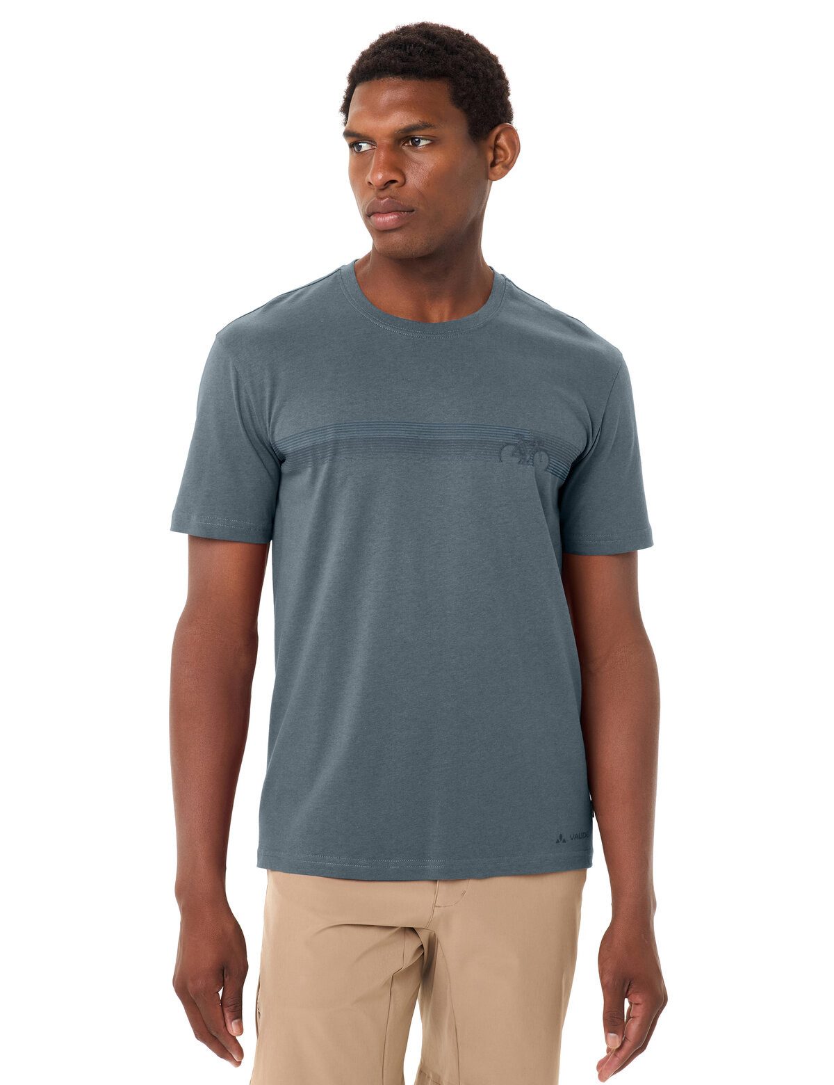 VAUDE Funktionsshirt MEN'S CYCLIST T-SHIRT V sportliche Passform, kurze Ärmel, für vielseitige Aktivitäten