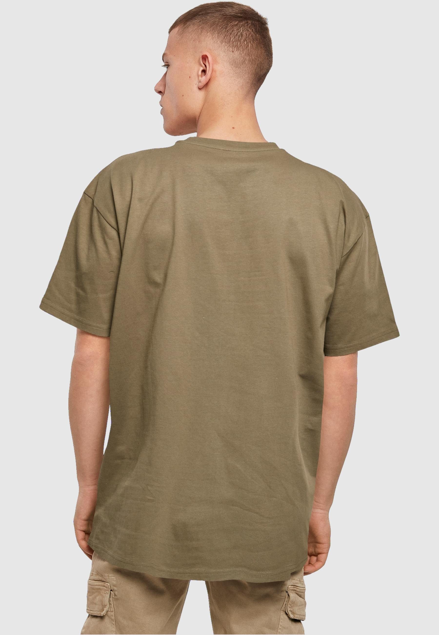 Merchcode T-Shirt Herren Layla Dance Tee X Oversize (1-tlg) olive