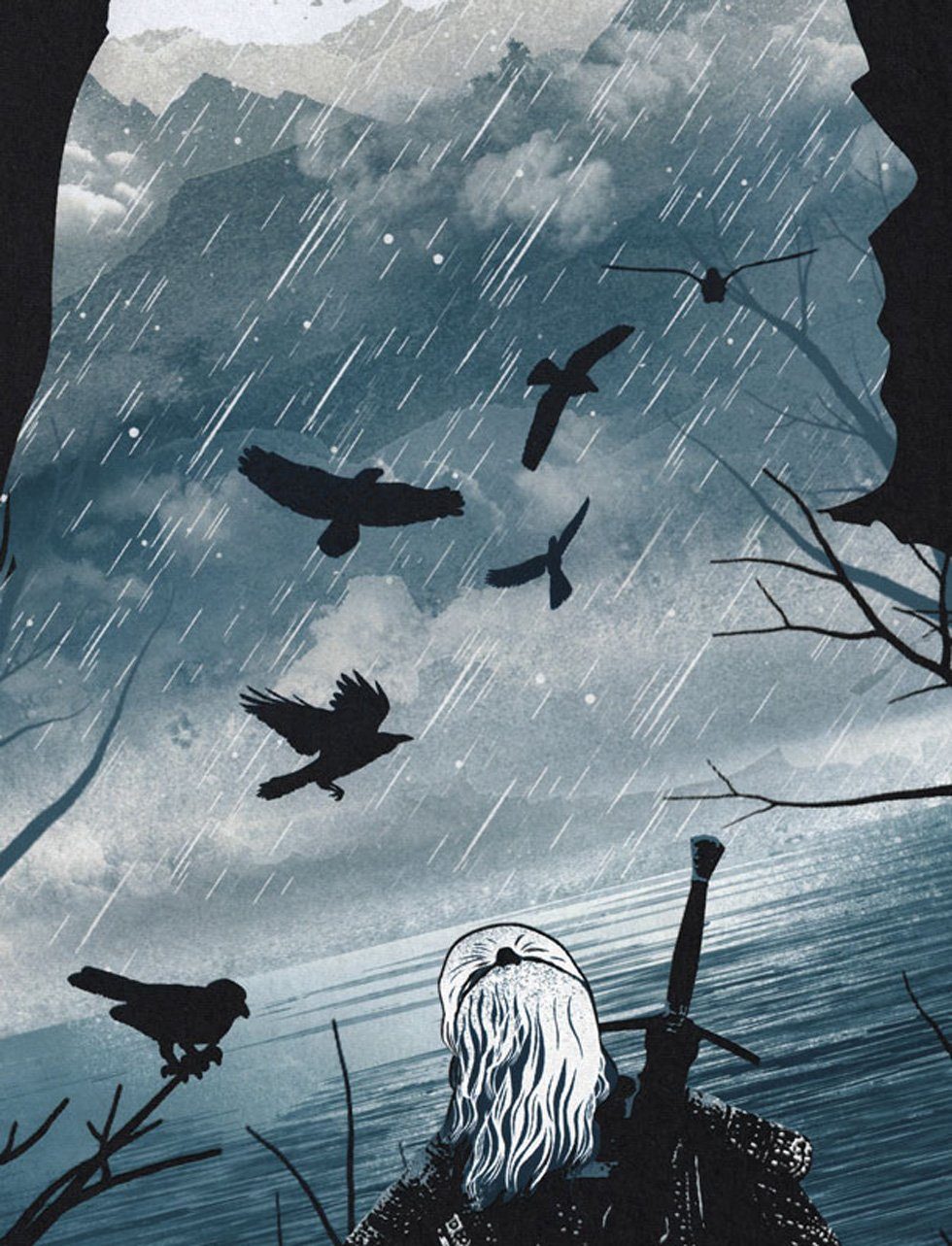 style3 T-Shirt Vorhersehung des Hexers temerien geralt riva der hexer the w günstig online kaufen