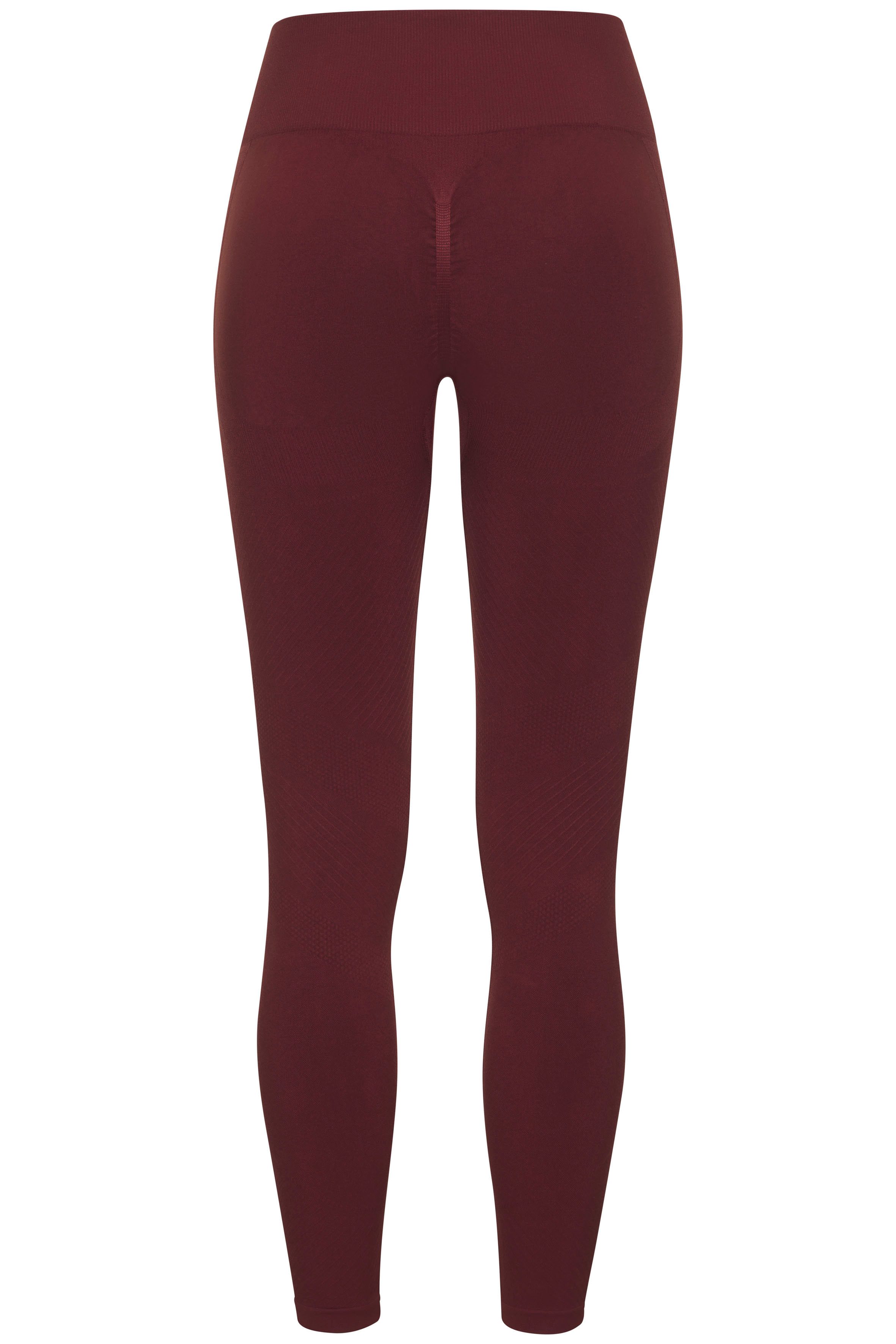 LASCANA Seamless Leggings Po Push Up mit Rippstruktur und Shapingeffekt, Sporthose, Sportleggings
