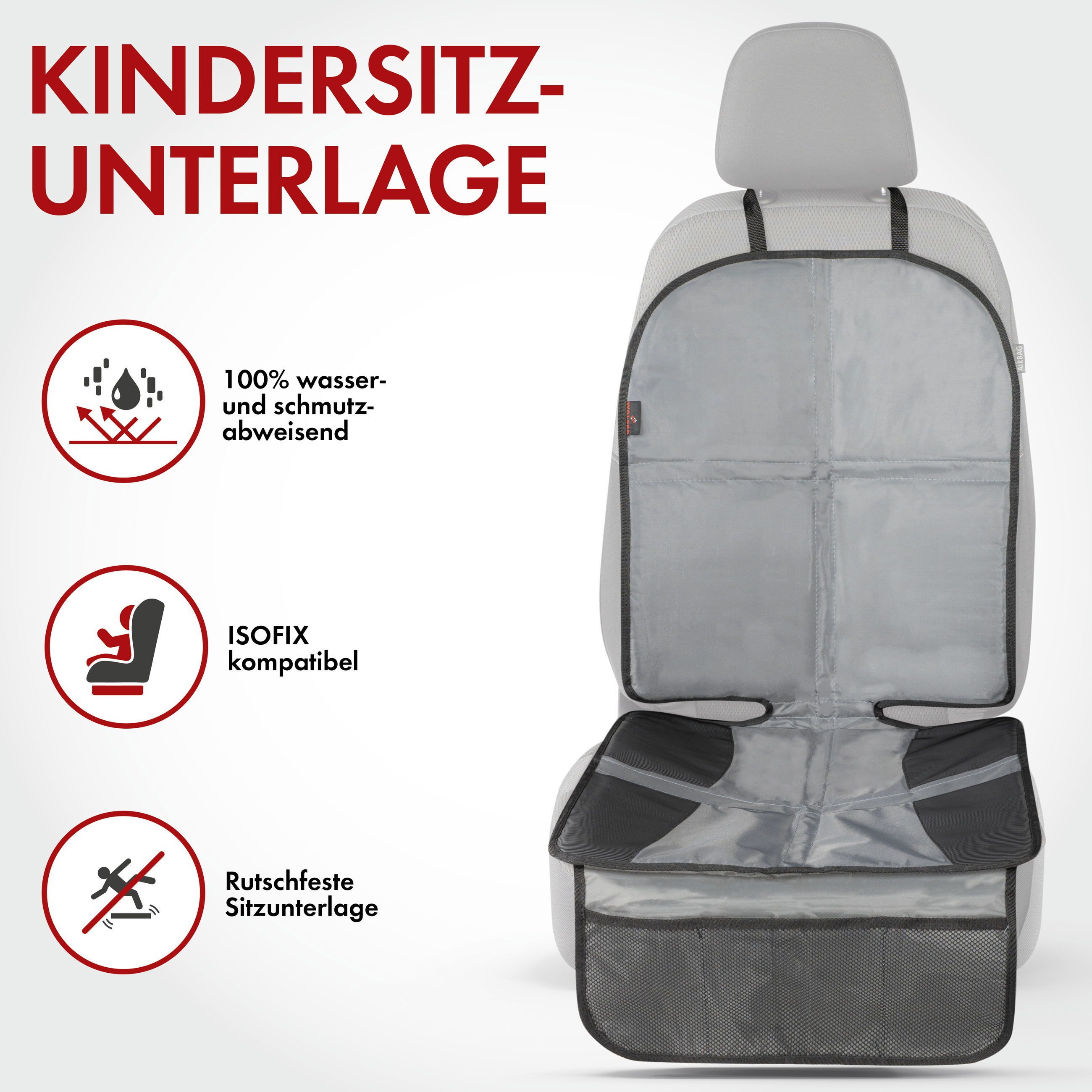WALSER Autokindersitz Tidy Fred XL, ab: ab 4 Jahre, bis: - 10 Jahren, (1 Stück, 1-tlg)