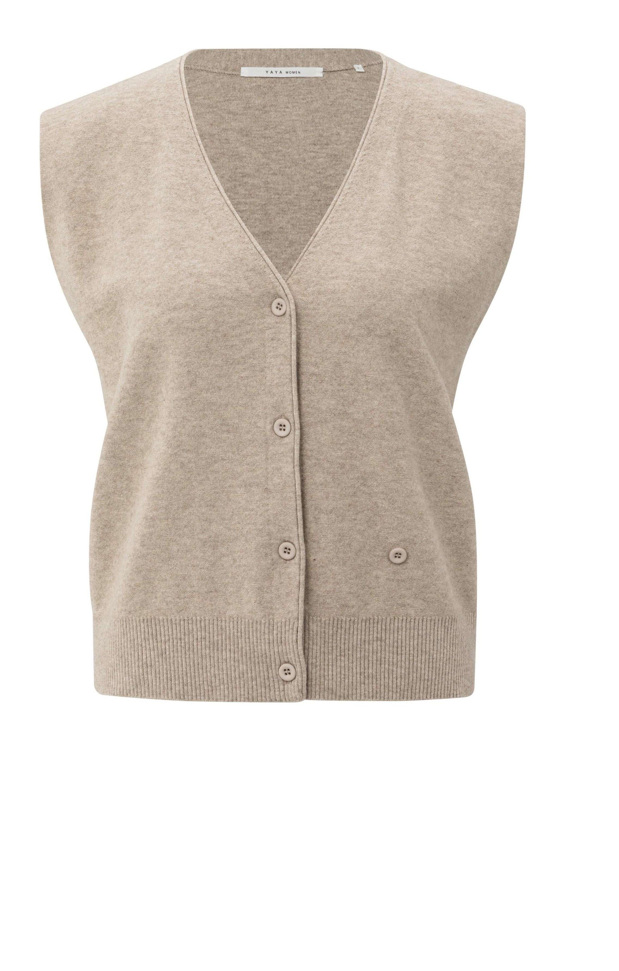 YAYA Strickjacke Strickweste YAYA