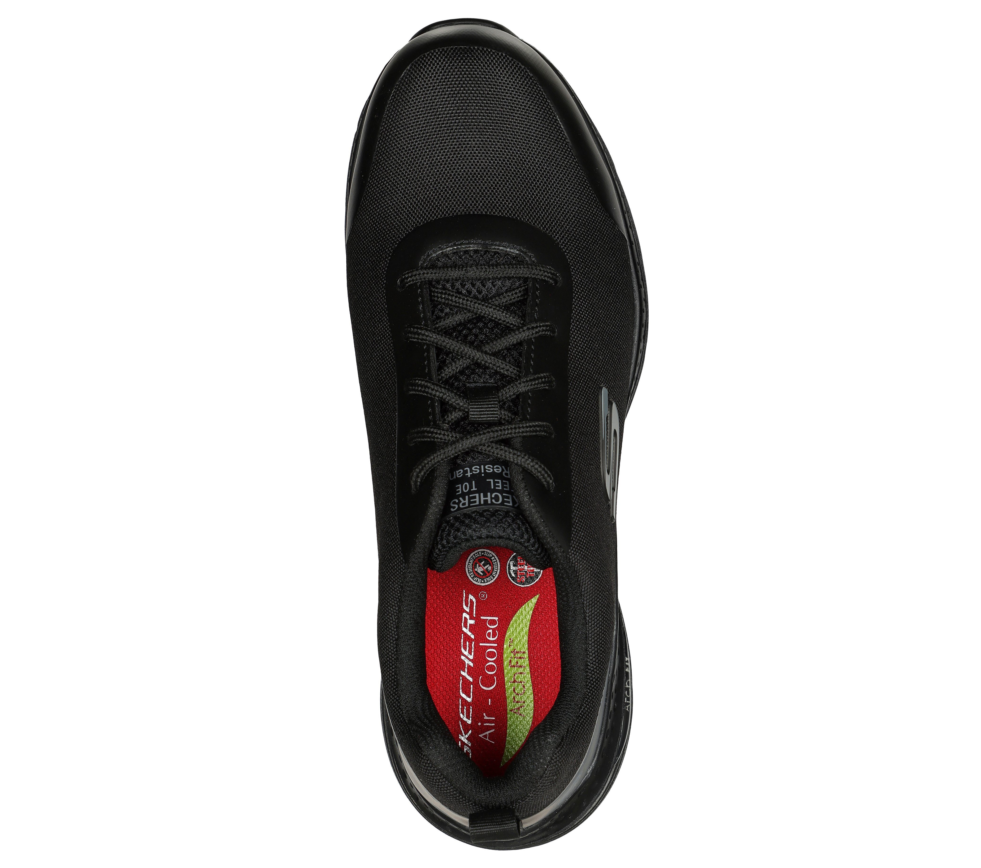 Skechers Arbeitsschuhe Herren S3 SRC ESD - Arch Fit Sr Ringstap Sneaker Sicherheitsschuh Herausnehmbare Innensohle - Fußgewölbeunterstützung, EN ISO 20345-2011 – Bild 4 von 5