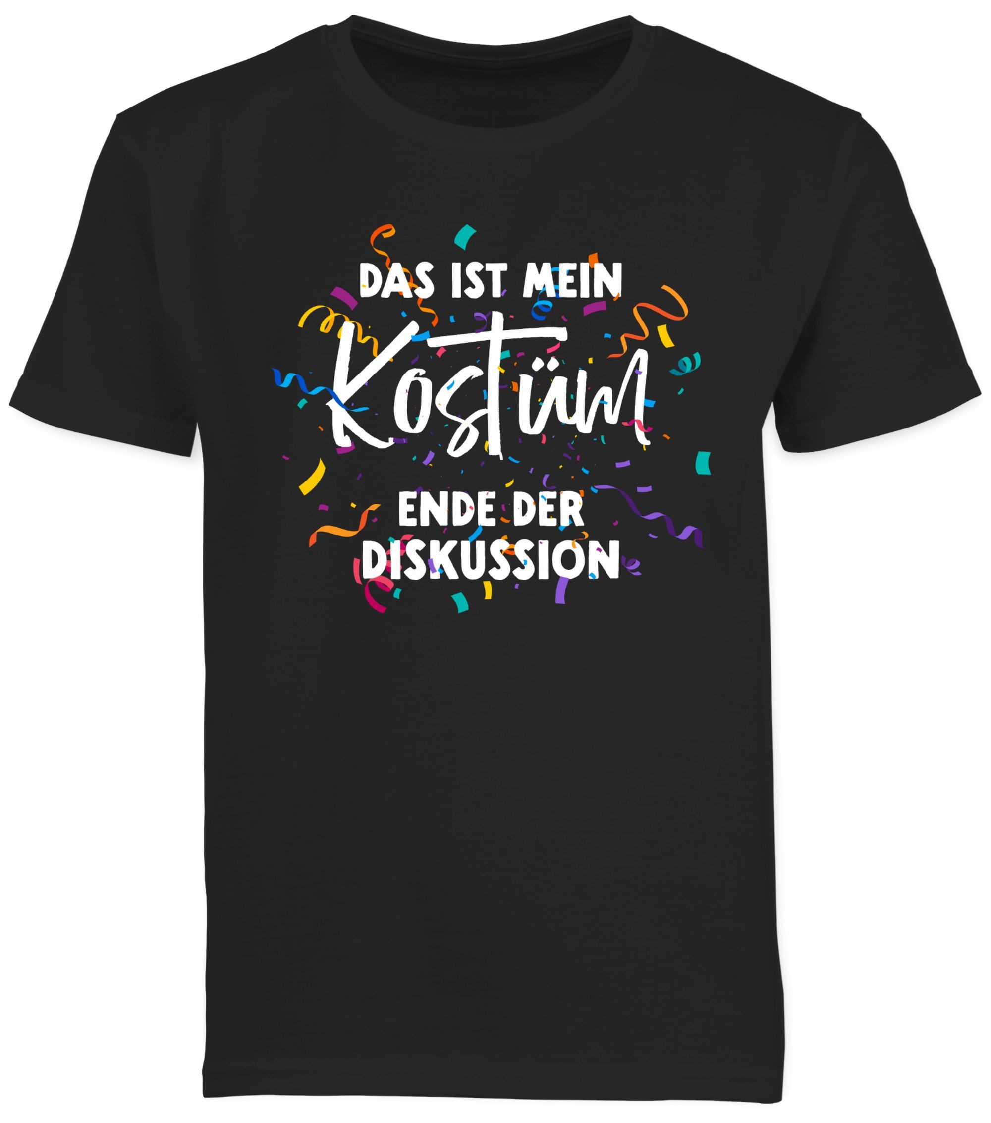 T-Shirt Das ist mein Kostüm Ende der Diskussion I Karneval Kostüm Karneval I F