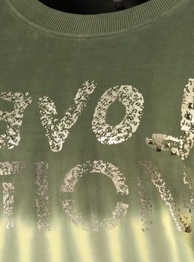 Key Largo Sweatshirt REVOLUTION mit glitzernden Details