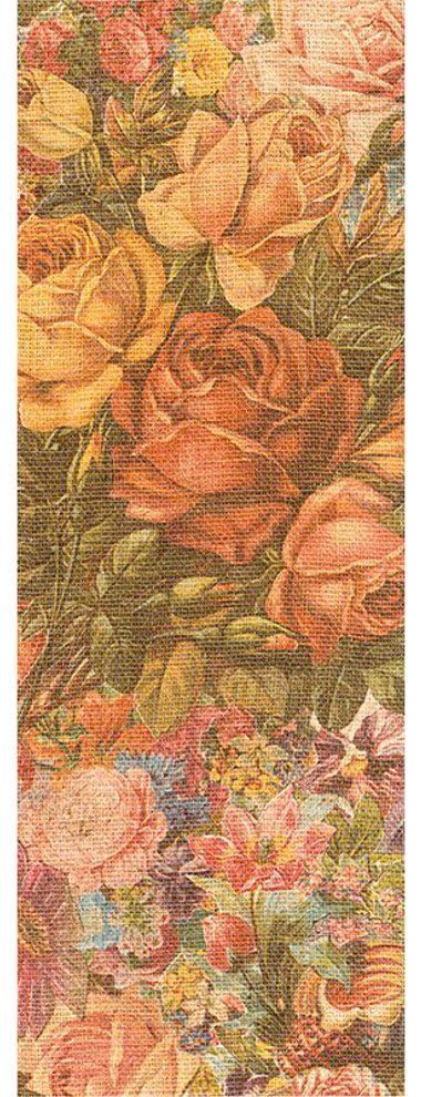 Architects Paper Fototapete Romantic Flowers, (1 St), Floral Tapete Rosen Fototapete Panel 1,00m x 2,80m Natur