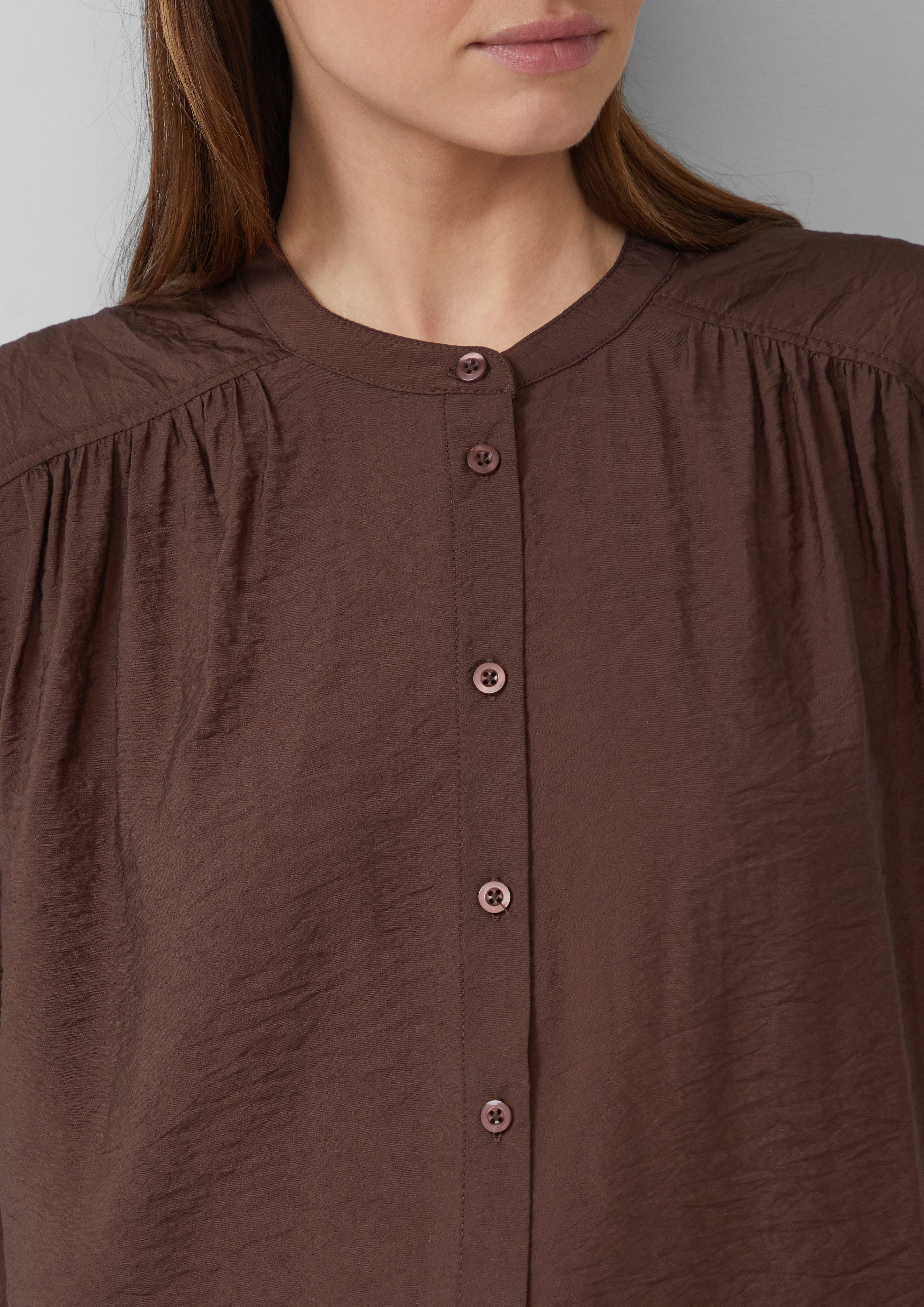 s.Oliver Blusentop Oversized Bluse aus Viskosemix günstig online kaufen