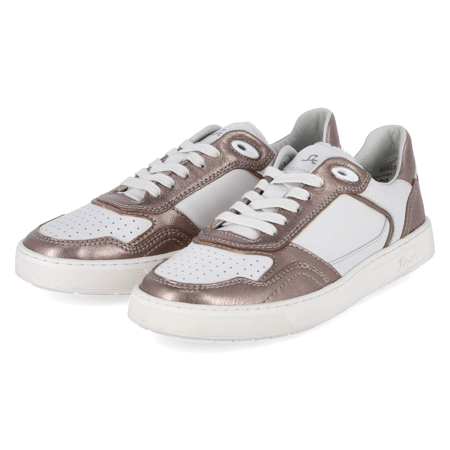SIOUX Sioux Sneaker Low 1140401 Maites Sneaker 001 Damen Leder white Schnürschuh
