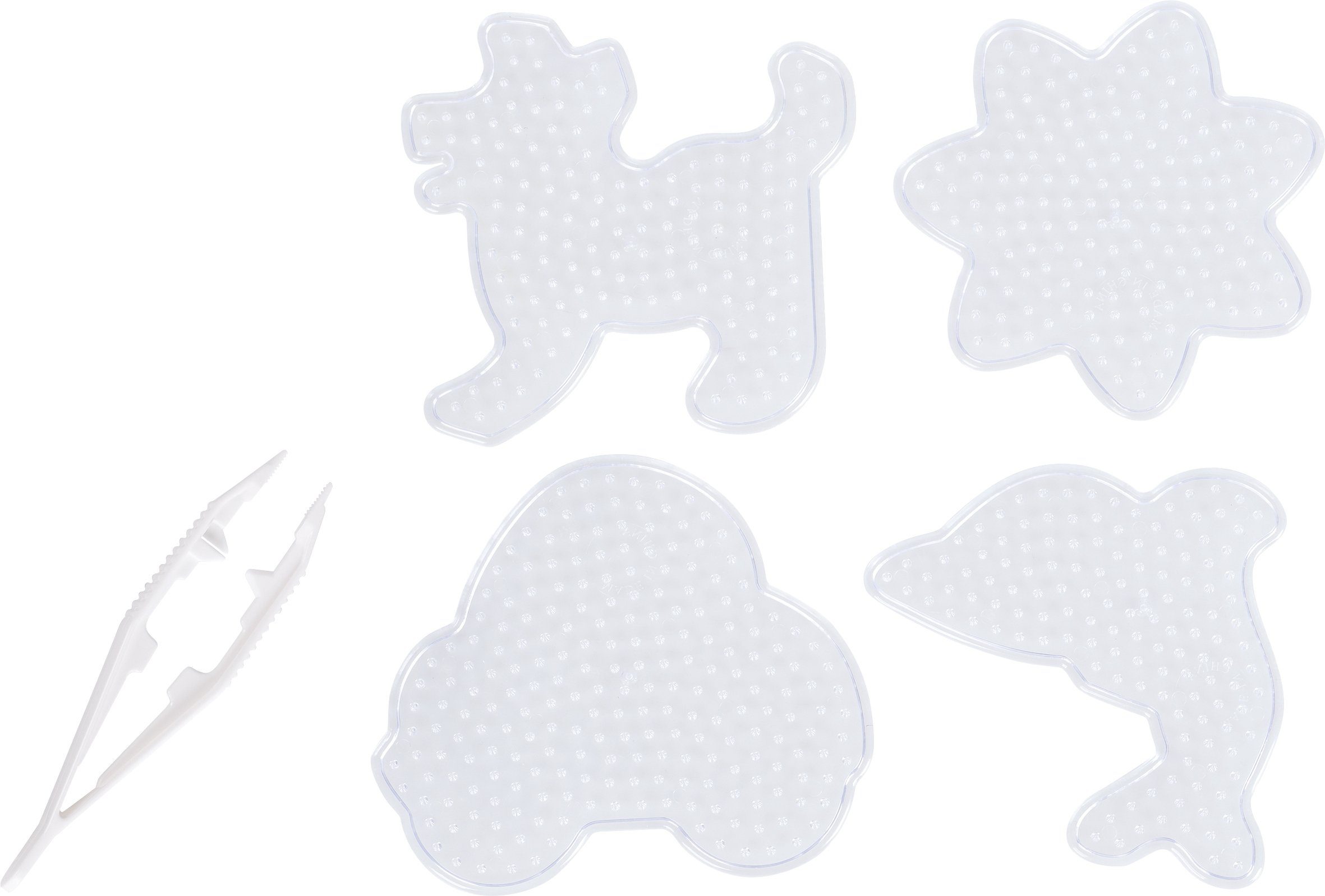 Knorr Prandell Bügelperlen Steckplatten-Set Figuren, (5-tlg), 5 Teile