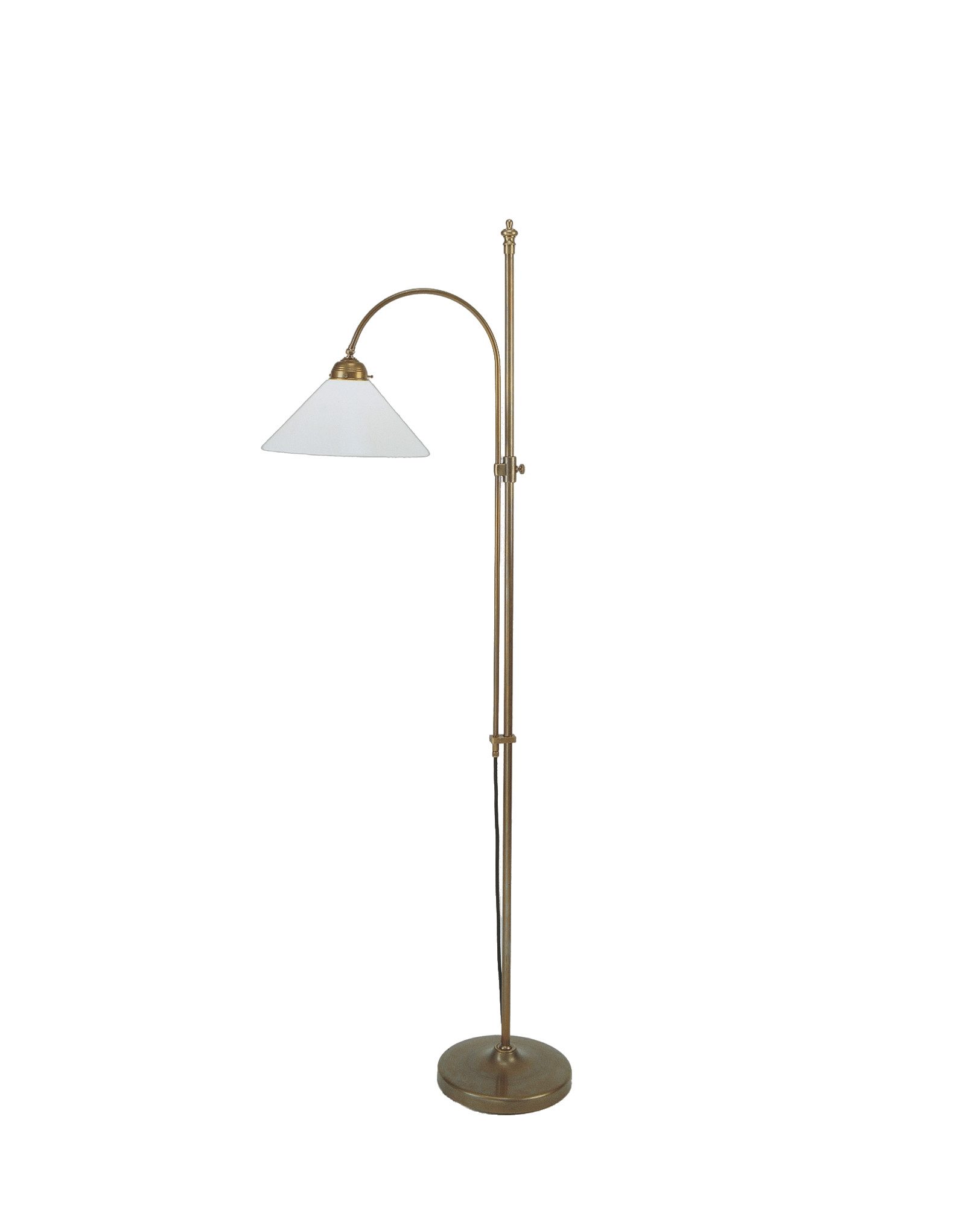Berliner Messinglampen Stehlampe ST02-70op-B, ohne Leuchtmittel