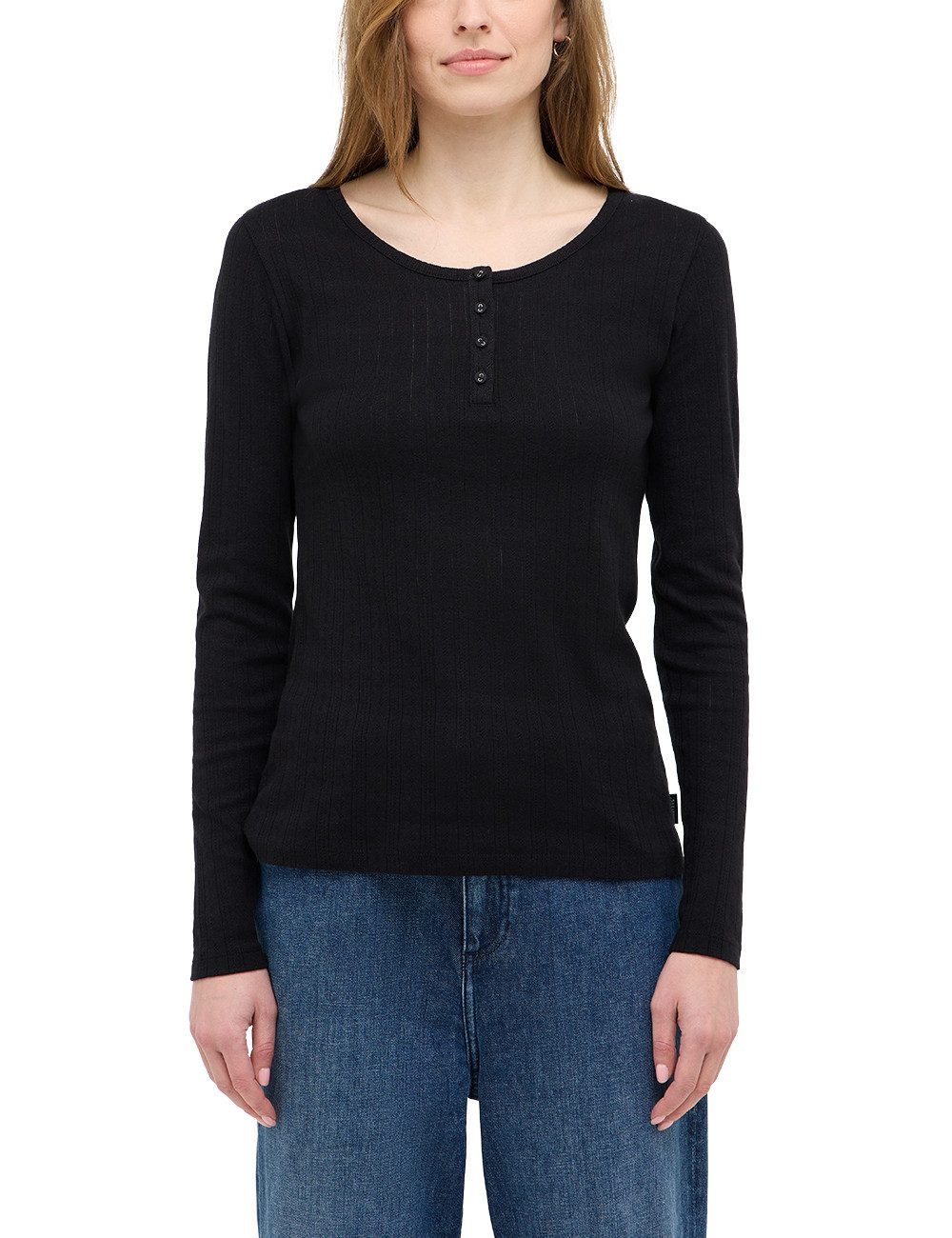 MUSTANG Langarmshirt Damen Style Hope günstig online kaufen