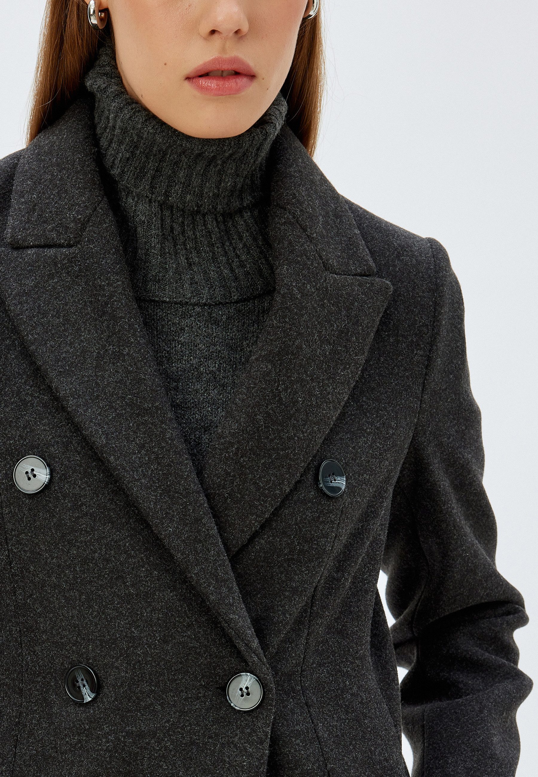 Koton Langmantel Regular Jacket Kragen