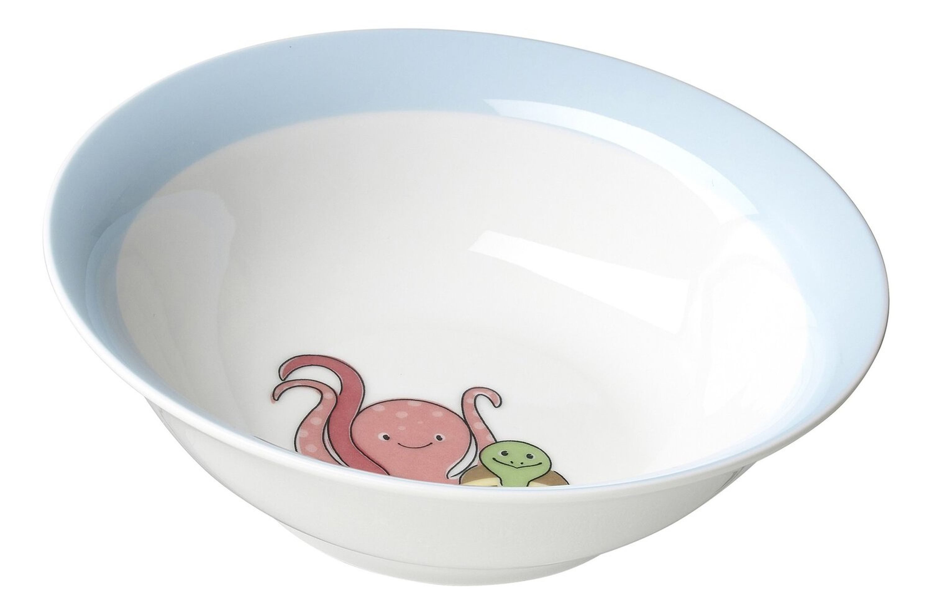 Ritzenhoff & Breker Müslischale Kinderschale Unterwasserwelt, Porzellan, 16x16x5 cm, Bunt, Porzellan