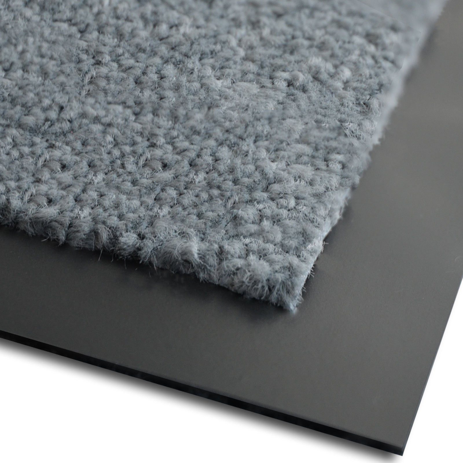 Floordirekt Fußmatte Monochrom, Rutschfeste Schmutzfangmatte Indoor, 30°C Maschinenwaschbar, Rechteckig, Höhe: 7 mm, Geeignet für Trockner & Fußbodenheizungen,  – Bild 4 von 5