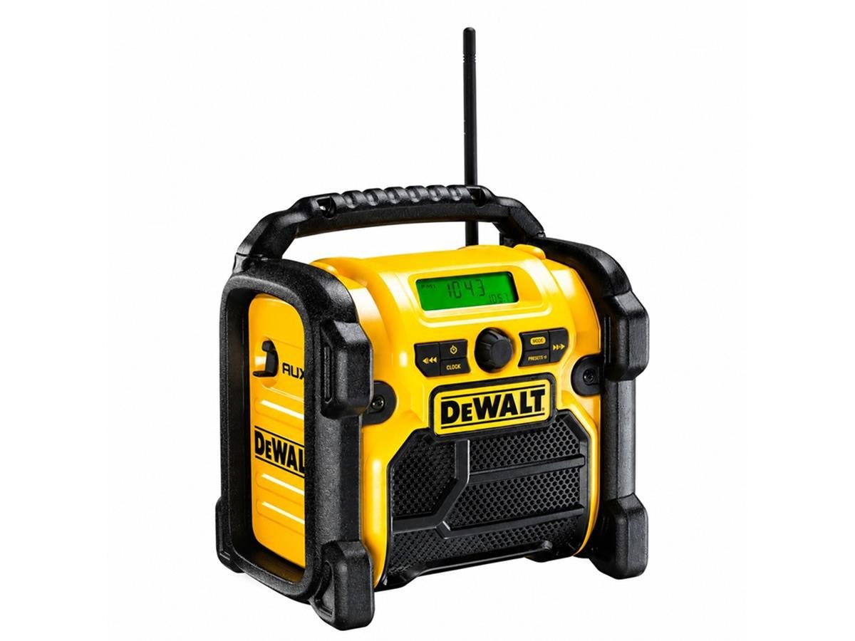 DeWalt fuer 10,8 - 18V Baustellenradio (FM/AM Stereo, ohne Akku und Ladegerät)